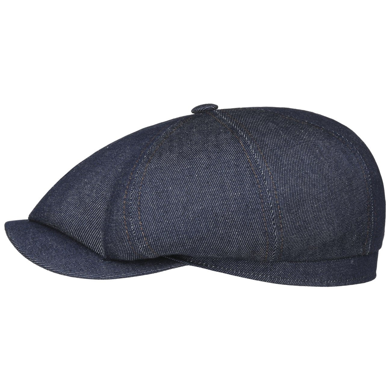 Stetson Hatteras Pure Denim Sustainable Baseball Cap - Eco-Friendly Cotton Hat for Men, Outdoor Activities & Casual Wear