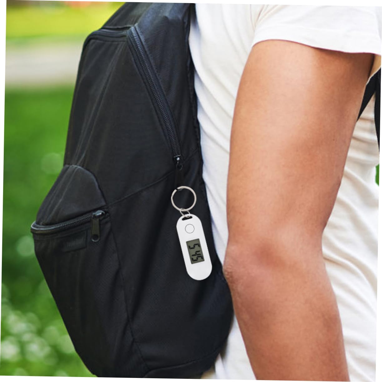 BIUDECO Digital Pocket Watch for Boys and Girls - Stylish Electronic Keychain Watch with Alarm & LED Display - Perfect for Students, School, Gifts and Everyday Use