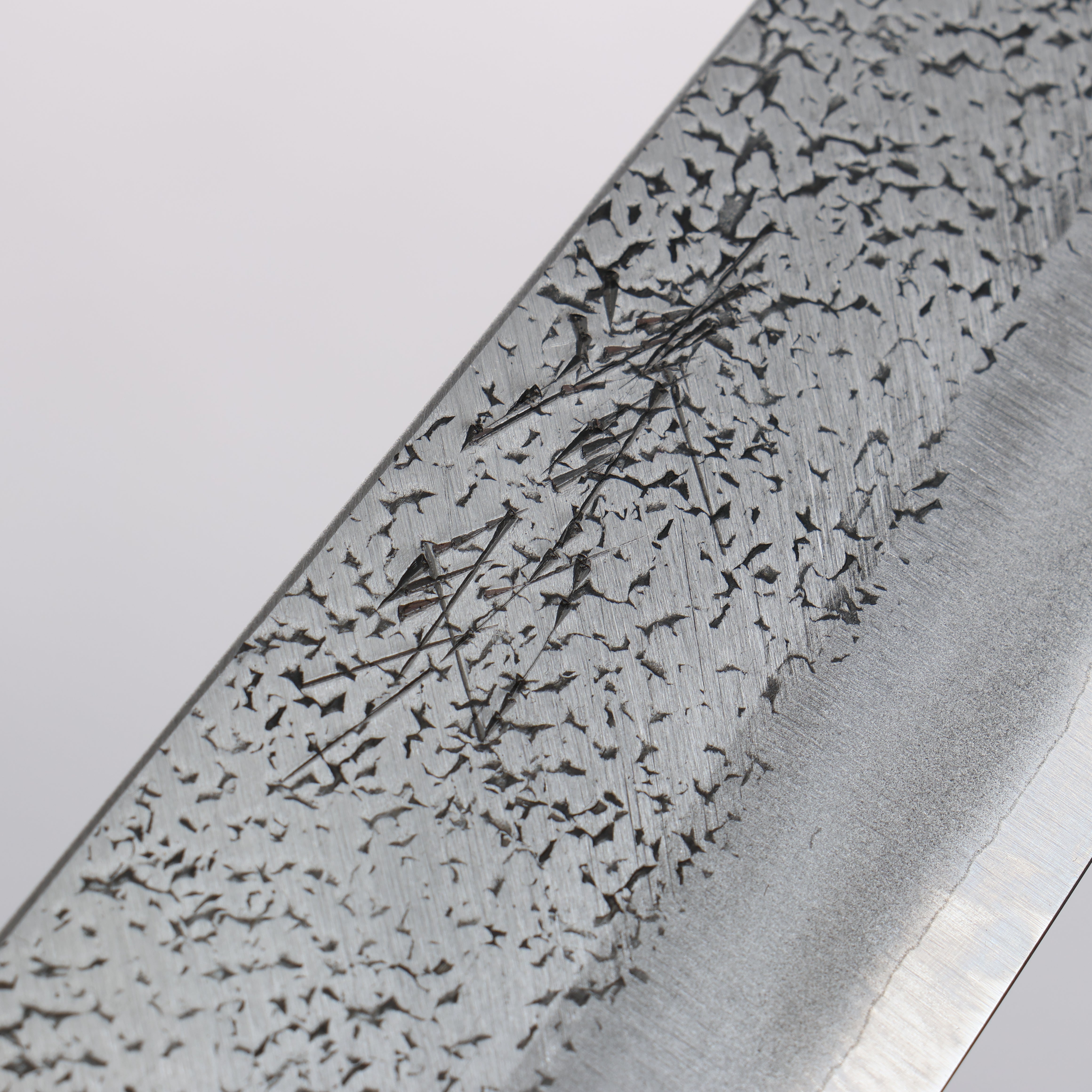 Premium Seisuke Blue Super Hammered Gyuto 210mm Japanese Chef Knife - Walnut & Double Green Pakka Wood Handle - Perfect for Sushi, Meat Slicing & Professional Kitchen Use