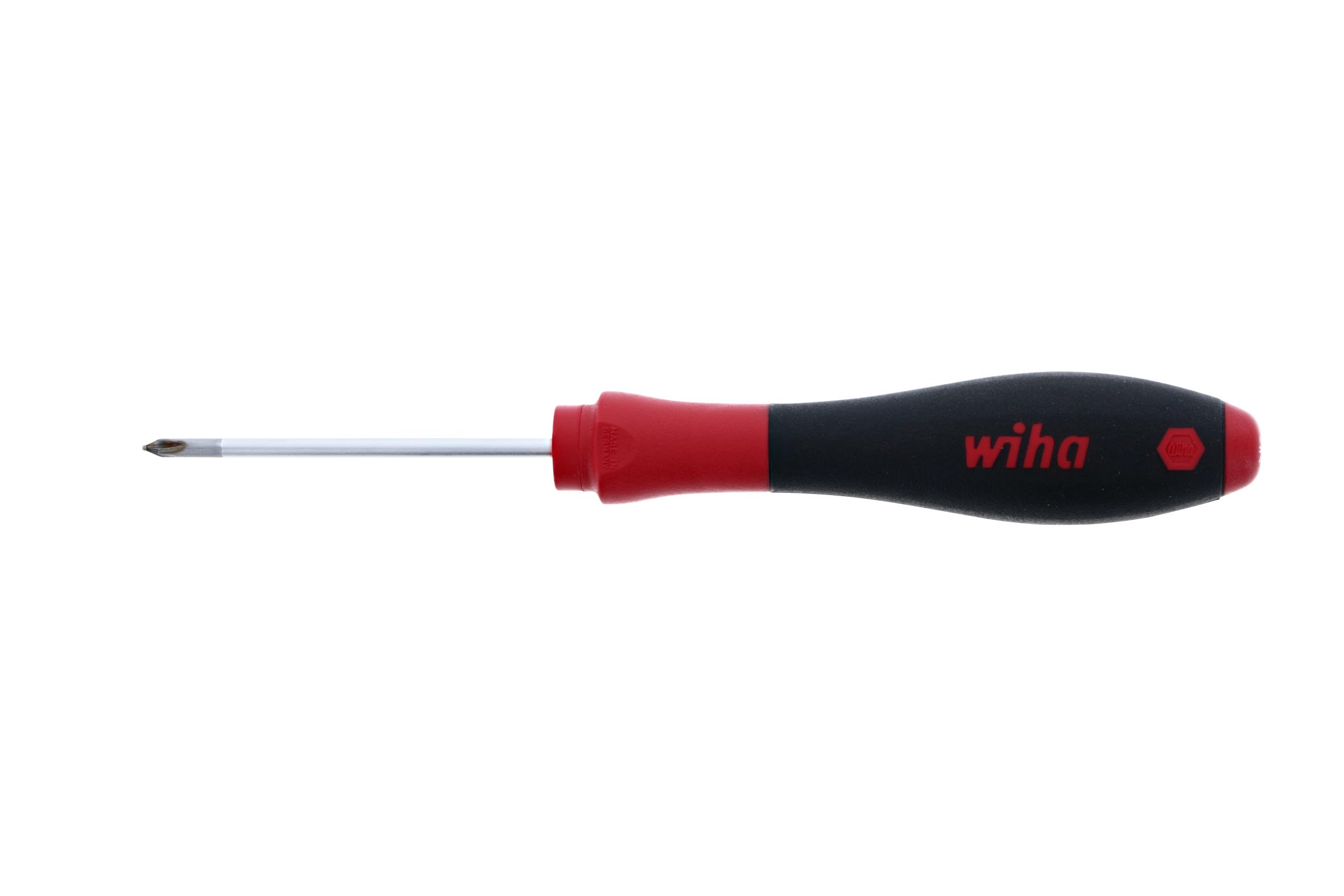 Wiha 31105 Phillips Screwdriver with SoftFinish Handle - 0 x 60mm Precision Screwdriver for Electronics, Jewelry & Small Appliances Repair - Ergonomic Grip for Comfortable Use