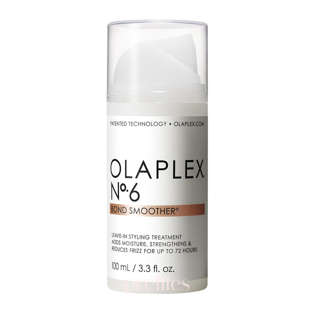 OLAPLEX No.6 Bond Smoother Reparative Styling Cream 3.4oz (100ml) for Frizz Control & Heat Protection - Perfect for Damaged Hair Repair & Smooth Styling at Home or Salon