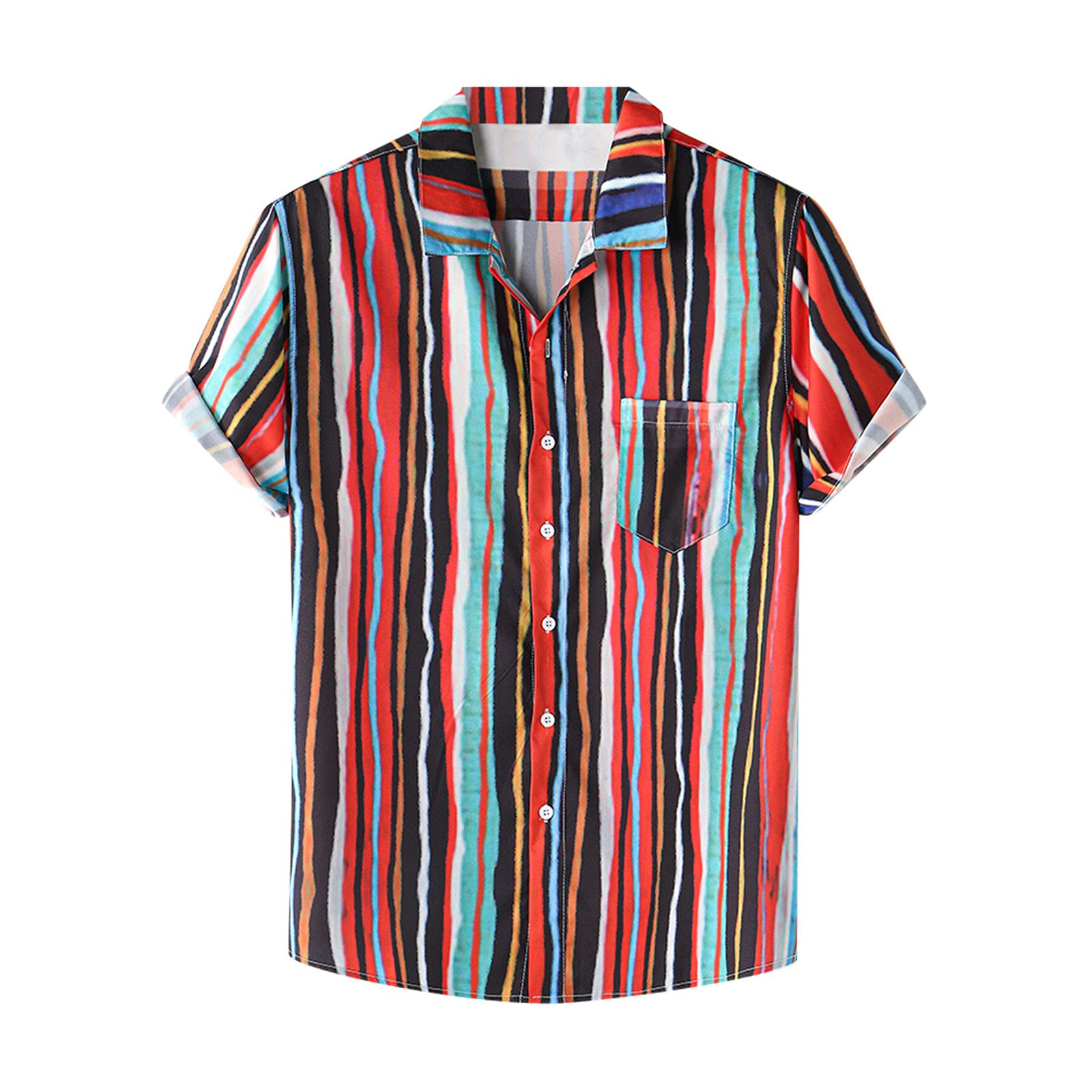 Men's Loose Fit Pocket T-Shirt - Classic Short Sleeve Casual Top for Daily Wear & Lounge Pajama Shirts | Perfect for Home Relaxation, Weekend Outings & Sleepwear