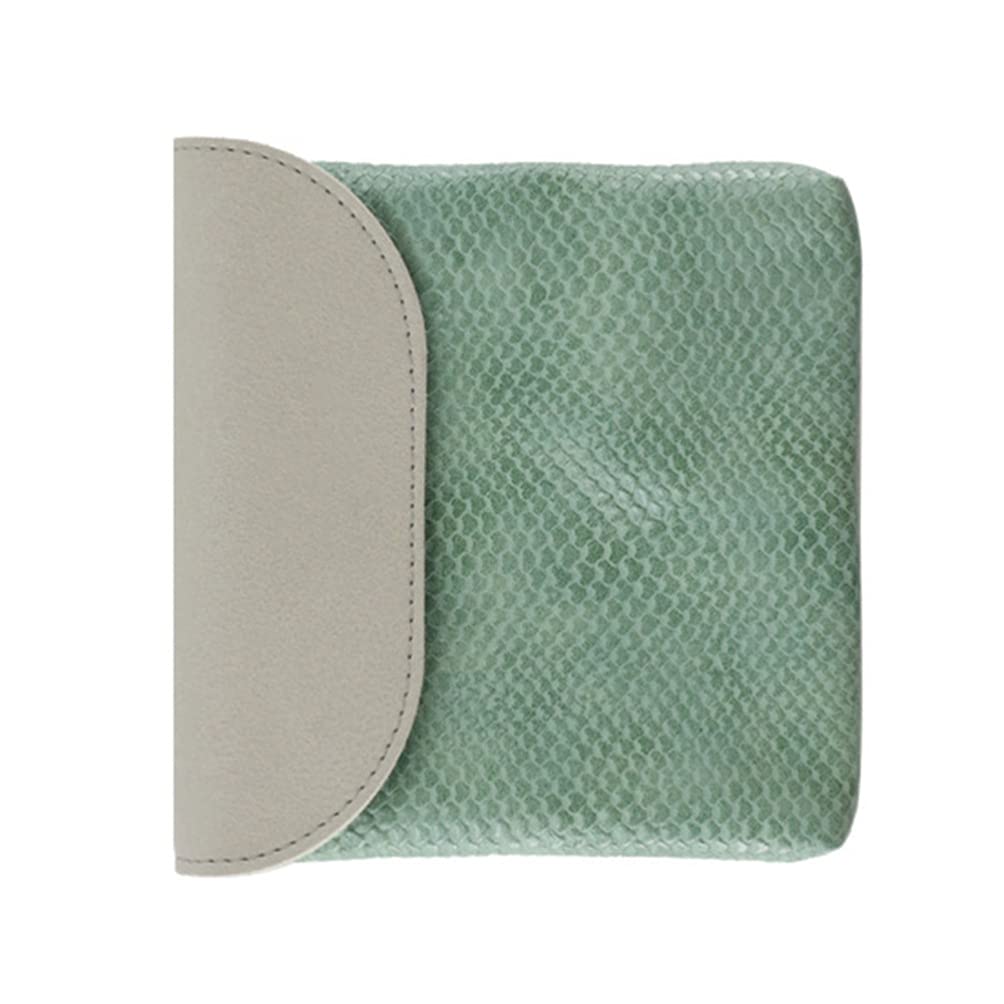 Premium Snake-Print PU Leather Sanitary Napkin Storage Bag & Coin Wallet - Stylish Change Purse for Women, Perfect for Travel, Gym, and Everyday Use