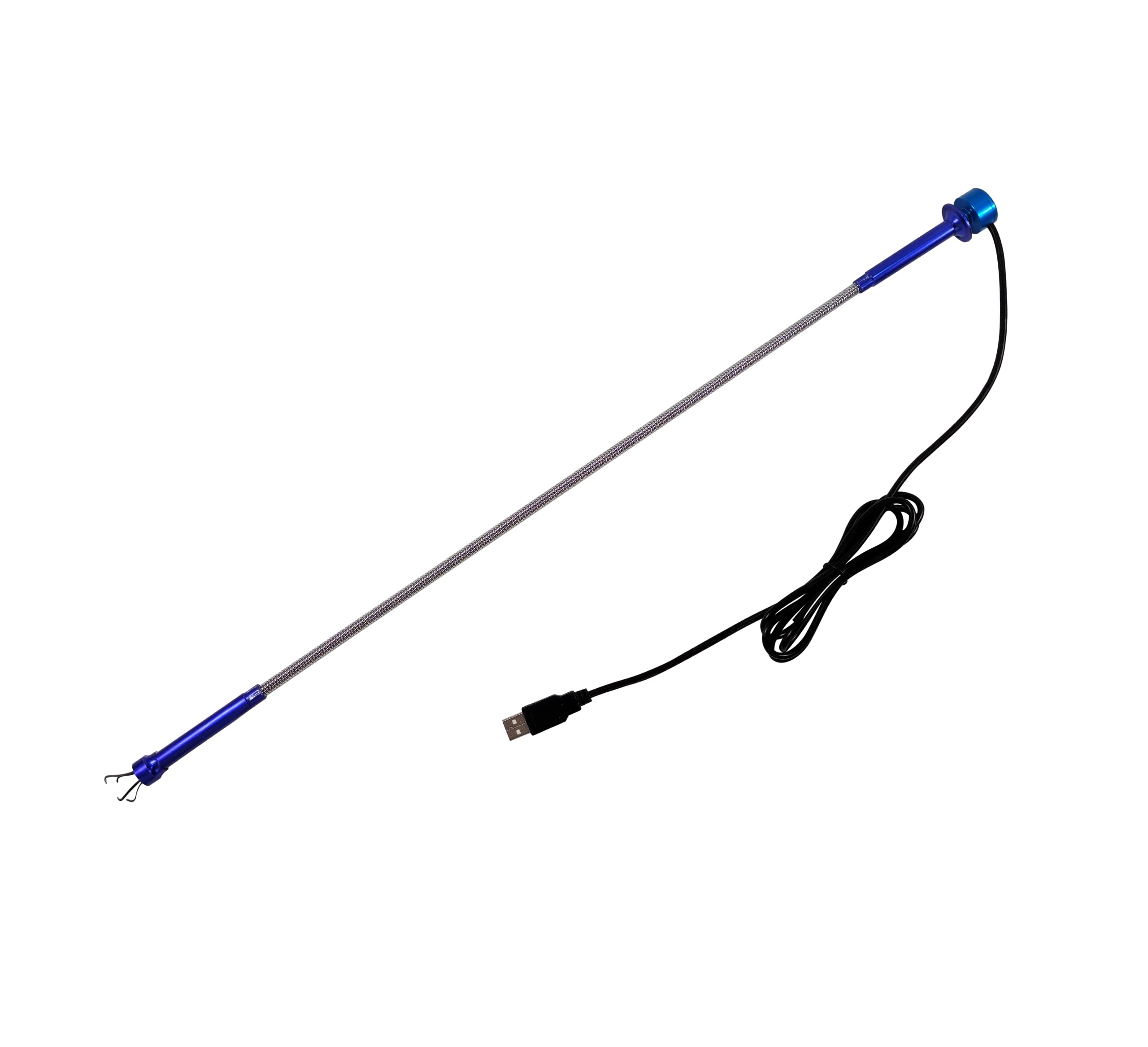 Vividia 4-Claw Flexible Retrieving Pickup Tool with Built-in USB HD Camera & LED Lights - 15mm Camera Head, 3ft Probe - Perfect for Inspection, Retrieval & DIY Projects