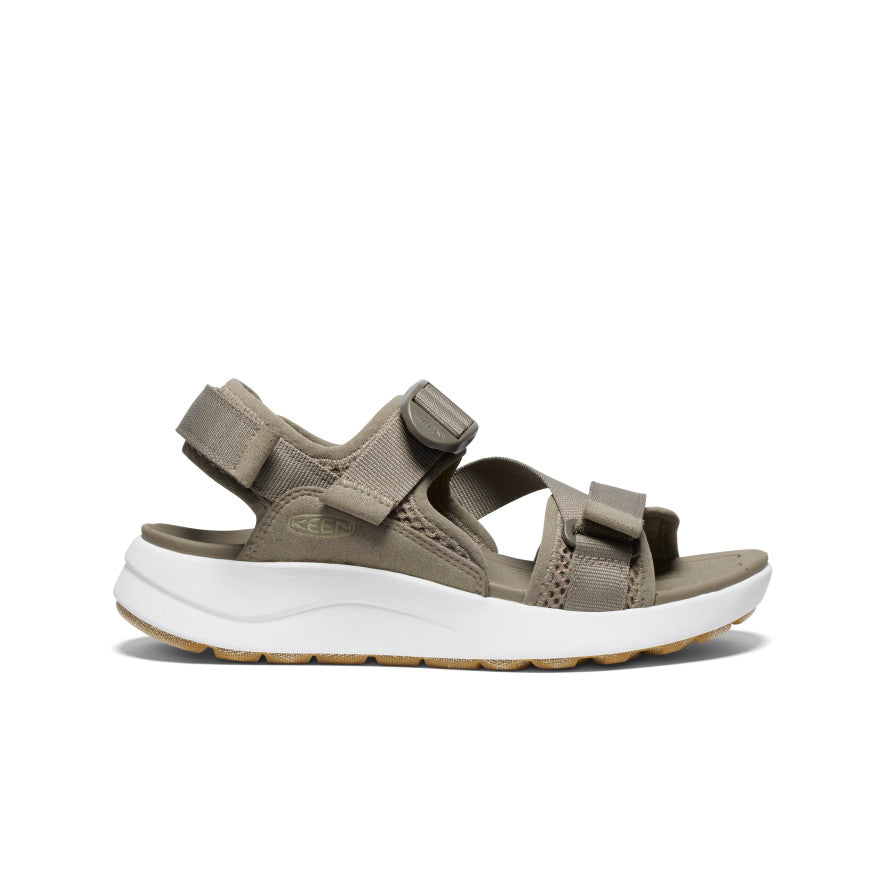 Women's Elle Sport Backstrap Sandal - Comfortable Walking Shoes for Women | Brindle/Star White | Perfect for Beach, Gym & Summer Outdoor Activities