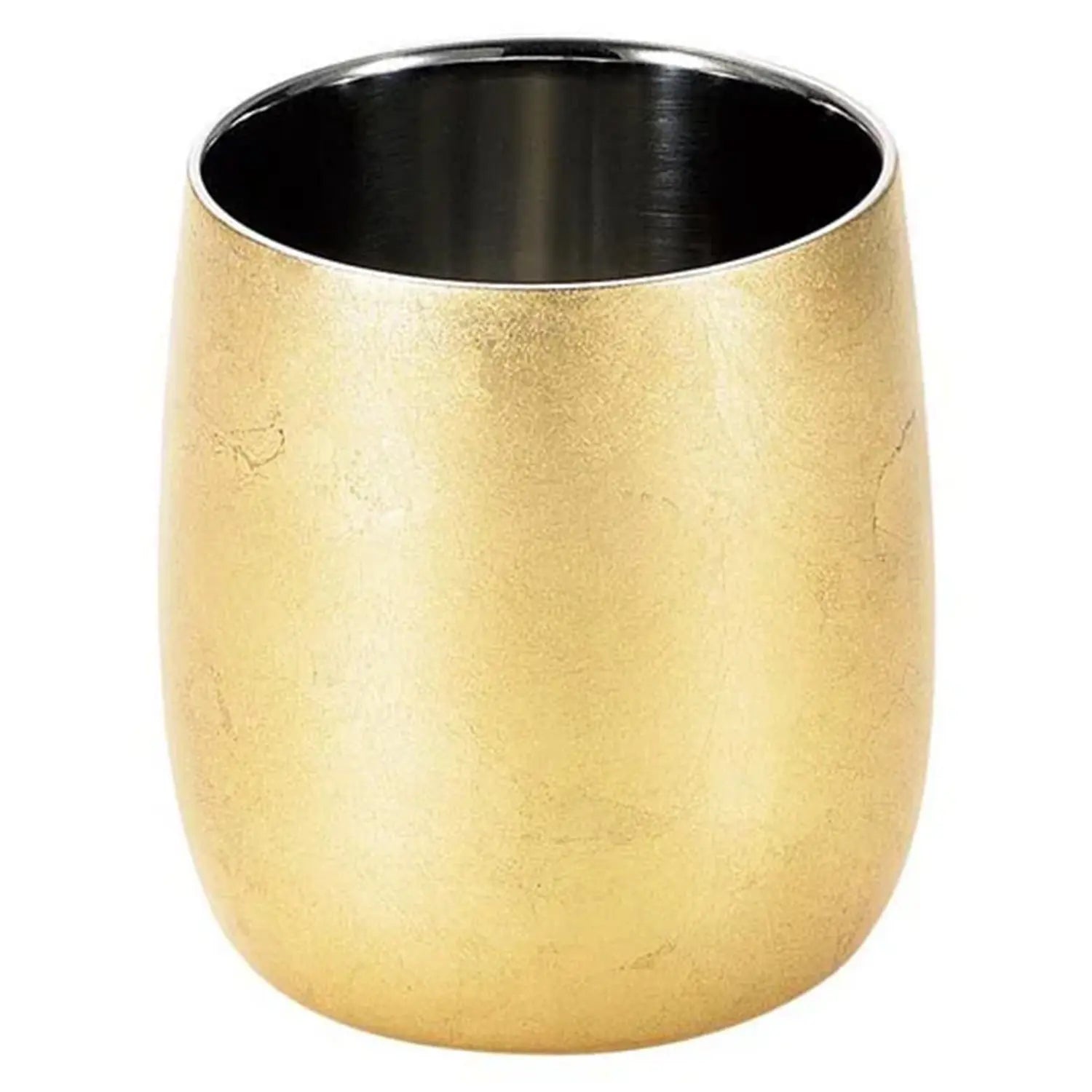 Asahi Hakugoromo 250ml Stainless Steel Double Wall Insulated Rocks Glass - Perfect for Whiskey, Cocktails, and Iced Beverages at Home or Bar