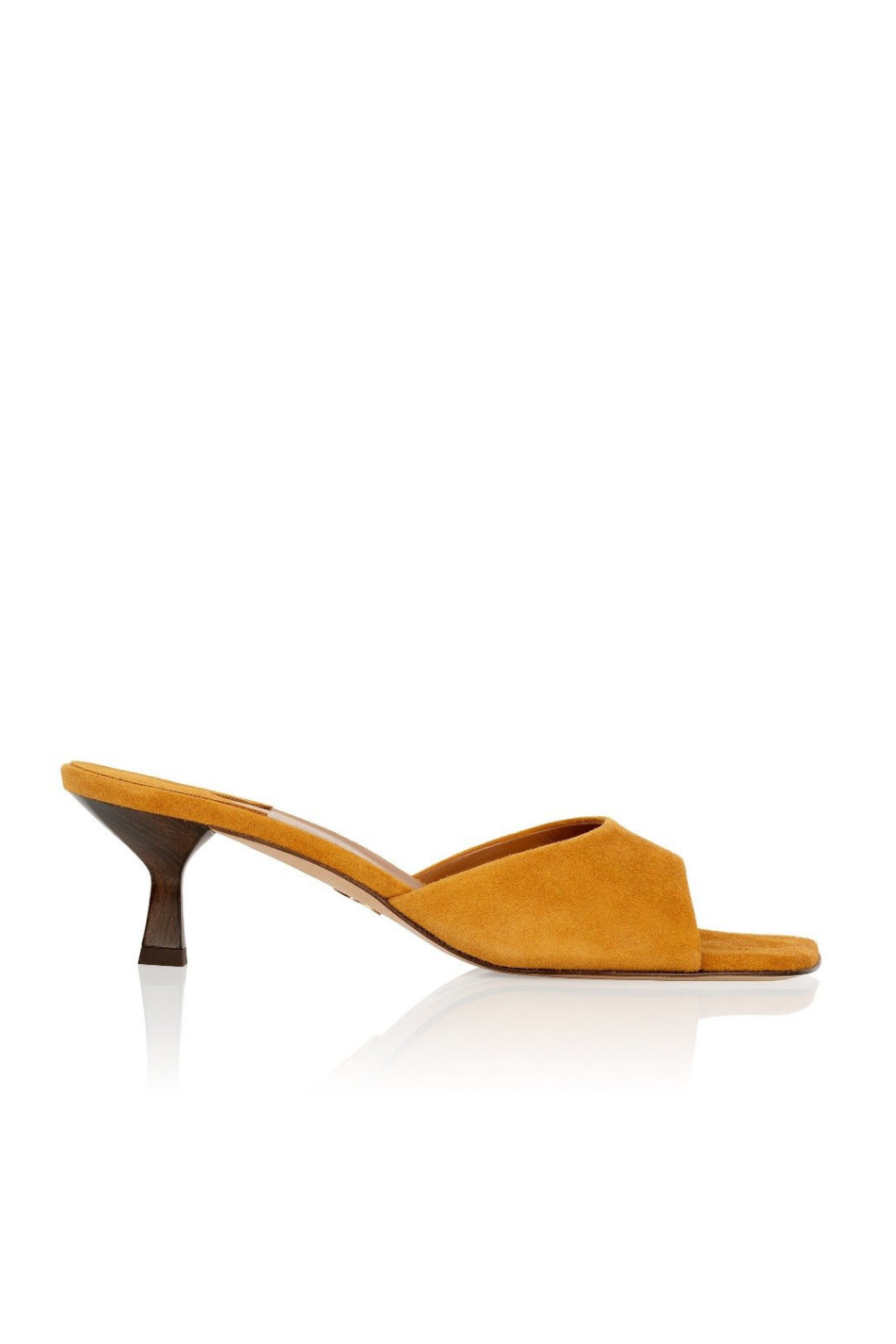 Tuesday Mule in Mustard - Women's Comfortable Slip-On Mules for Casual Wear, Work & Home | Fashionable Mustard Yellow Shoes for Everyday Outfits