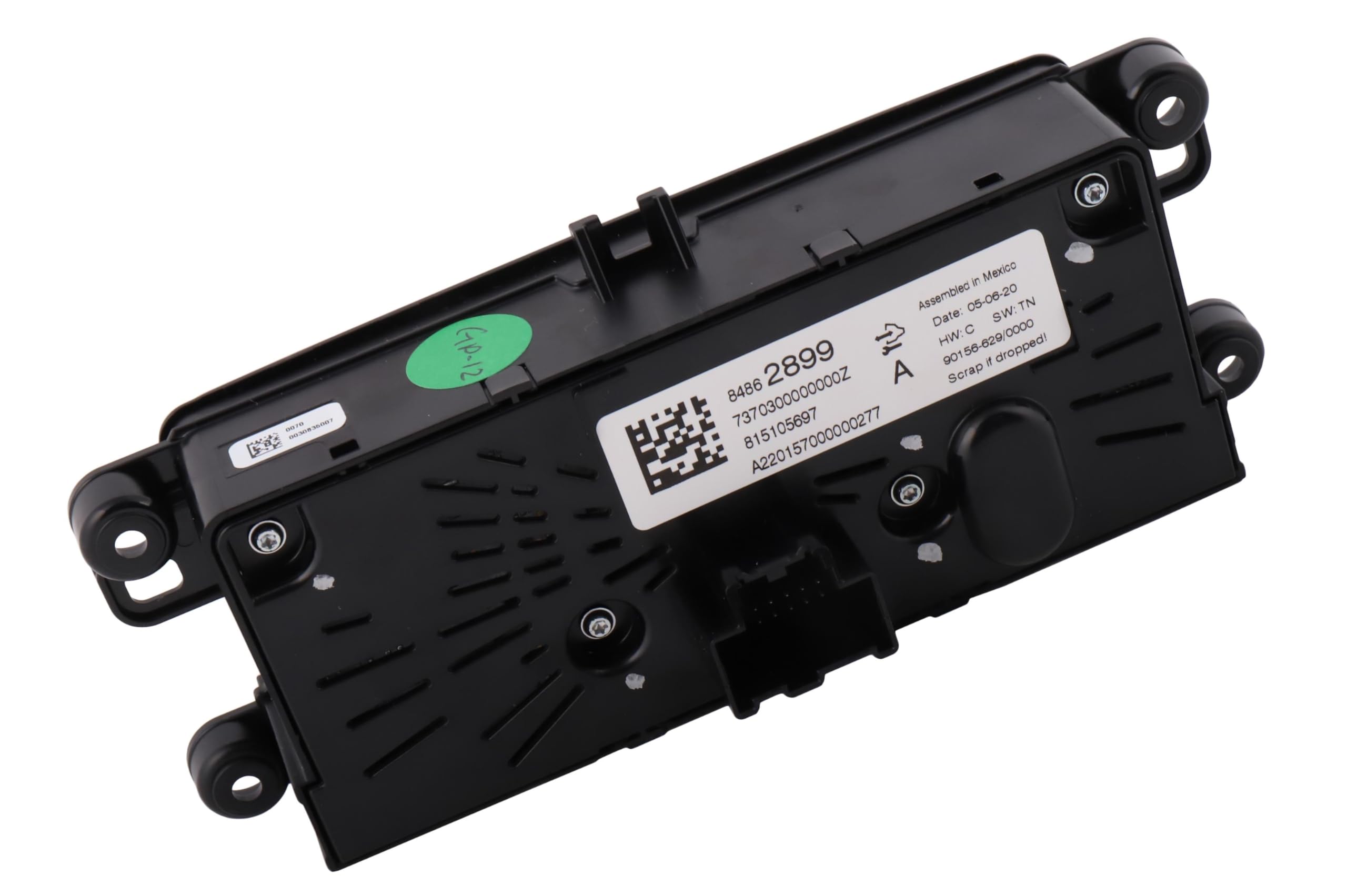 ACDelco GM Original Equipment 84862899 Heater & AC Auxiliary Control Module - Replacement Part for GM Vehicles | Perfect for Climate Control System Repairs