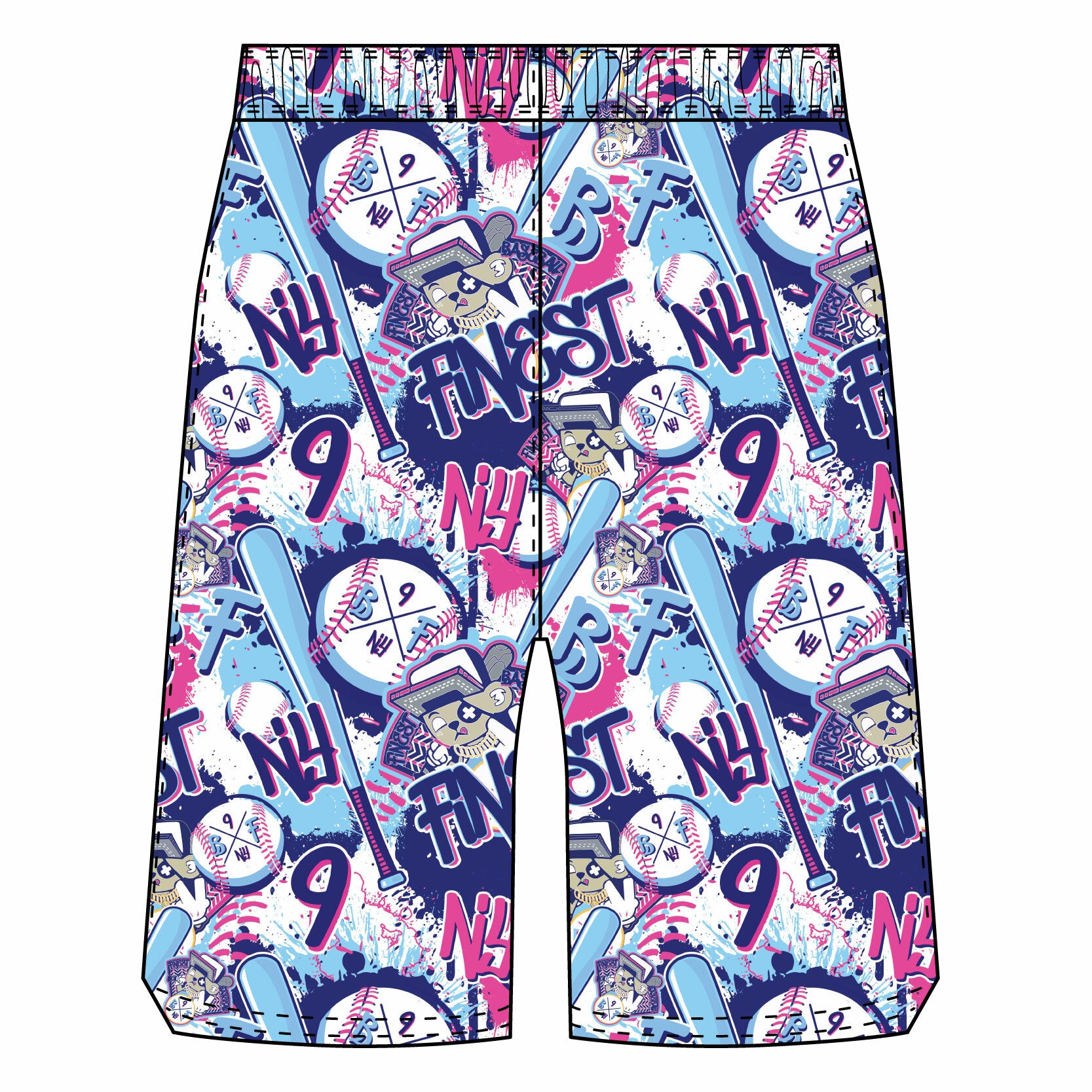 Premium NY Baseball Shorts for Boys & Men – Comfortable & Stylish for Sports, Casual Wear & Summer Outfits