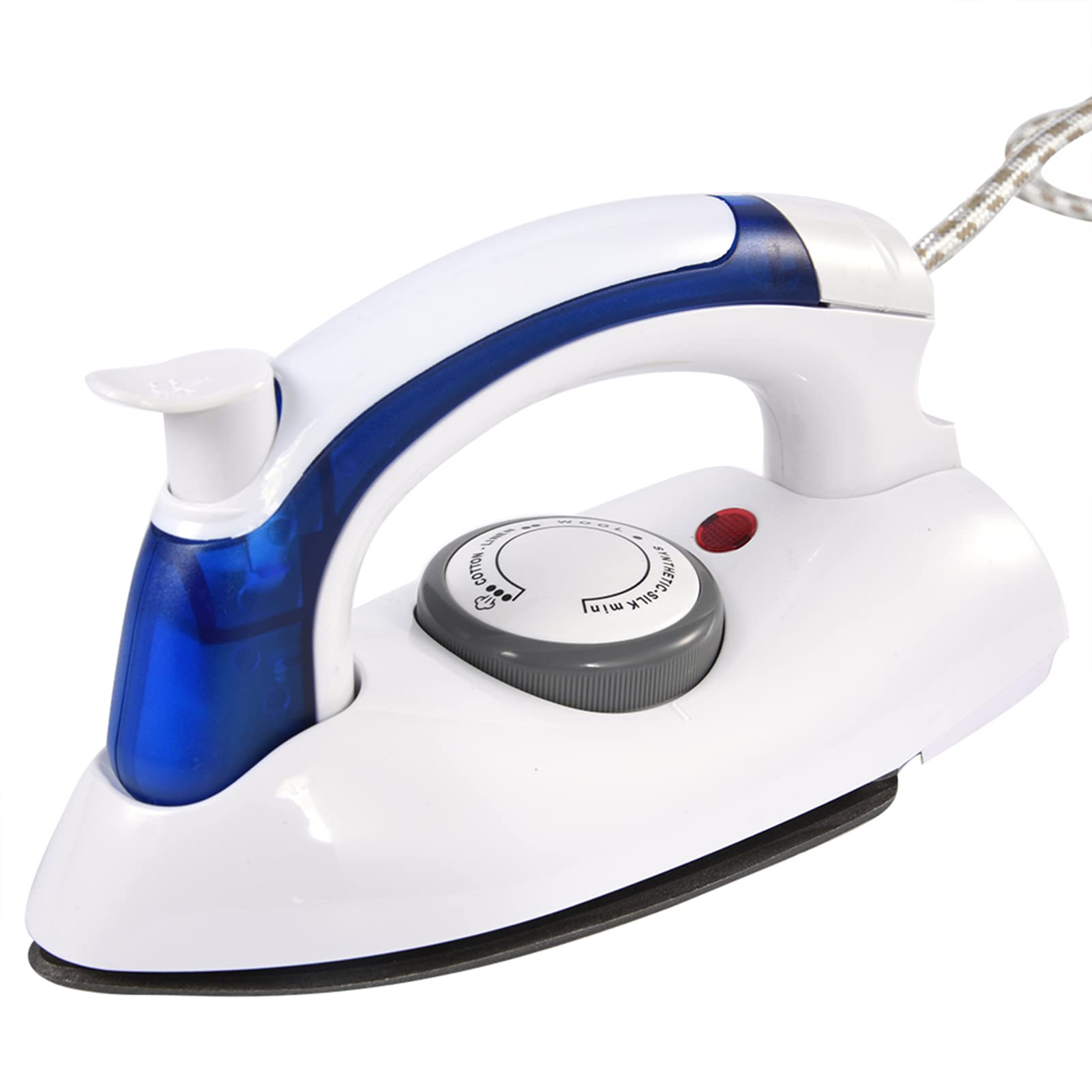 Zerodis Mini Iron - Portable Heat Press Iron Machine with Adjustable Temperature Control, Fast Heating, Lightweight & Easy to Handle - Perfect for Travel, DIY Clothes, Home Use & Small Fabric Projects