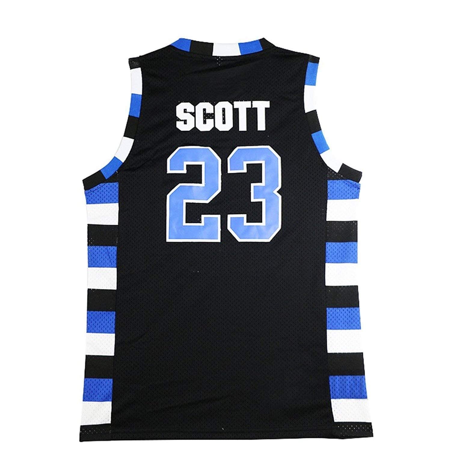 Men's Scott Costume Shirt Basketball Jersey - Vintage NBA Style Sports Tee for Halloween, Cosplay & Game Day Outfits