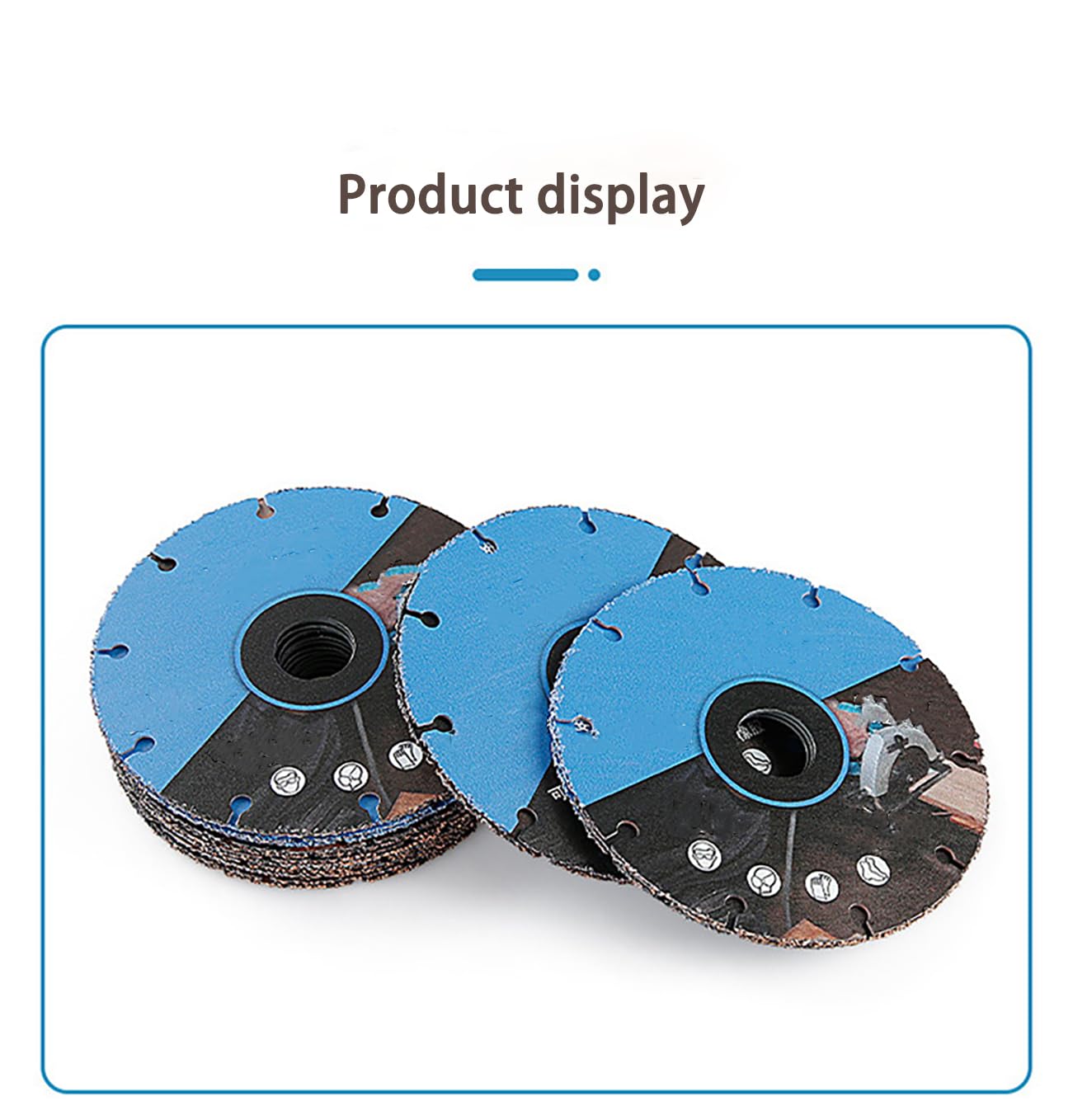 Durable 4.0 Indestructible Disc - Unbreakable Alloy Woodworking Saw Blade for Solid Wood, Aluminum, PVC, Plastic & Rubber - Angle Grinder & Electric Saw Cutting Blade (10 Pack) - Perfect for DIY Projects, Construction Work & Metal Fabrication
