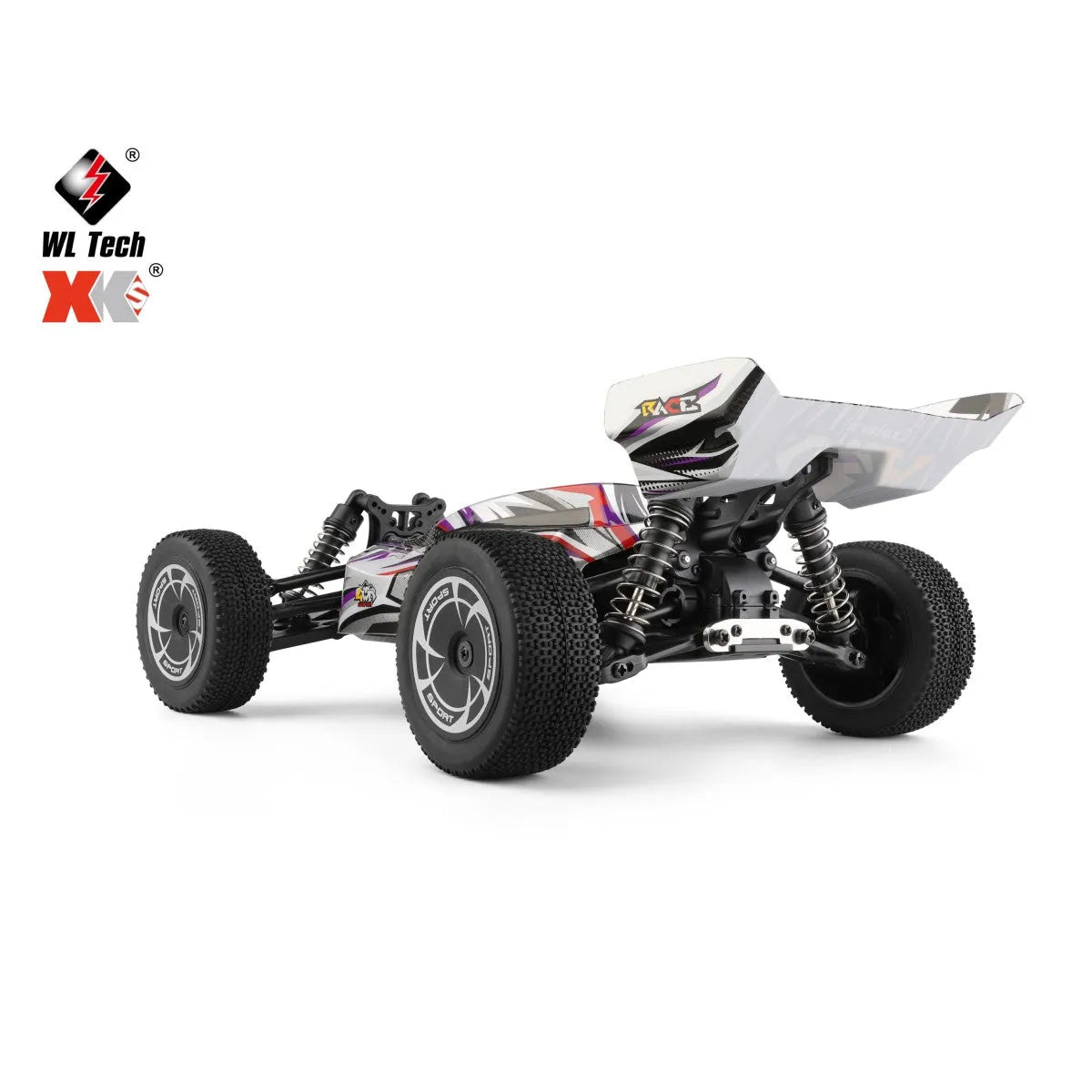 WLtoys 144016 1/14 Scale 2.4GHz 4WD Brushed RC Racing Car - High Speed Off-Road Remote Control Vehicle for Kids & Adults, Perfect for Backyard, Park & Outdoor Adventures