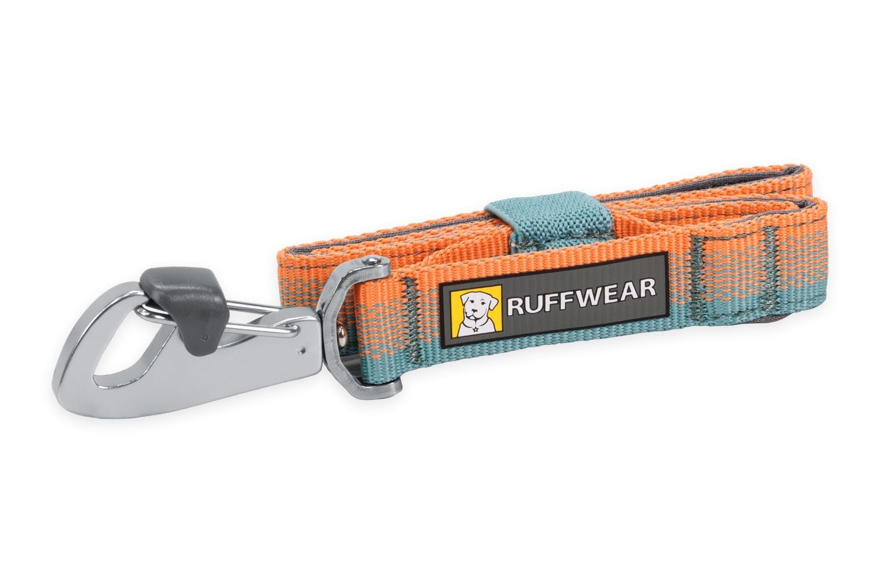 Ruffwear Front Range Short Dog Leash - Durable Spring Fade Reflective Padded Handle for Small to Medium Dogs - Perfect for Hiking, Running & Daily Walks