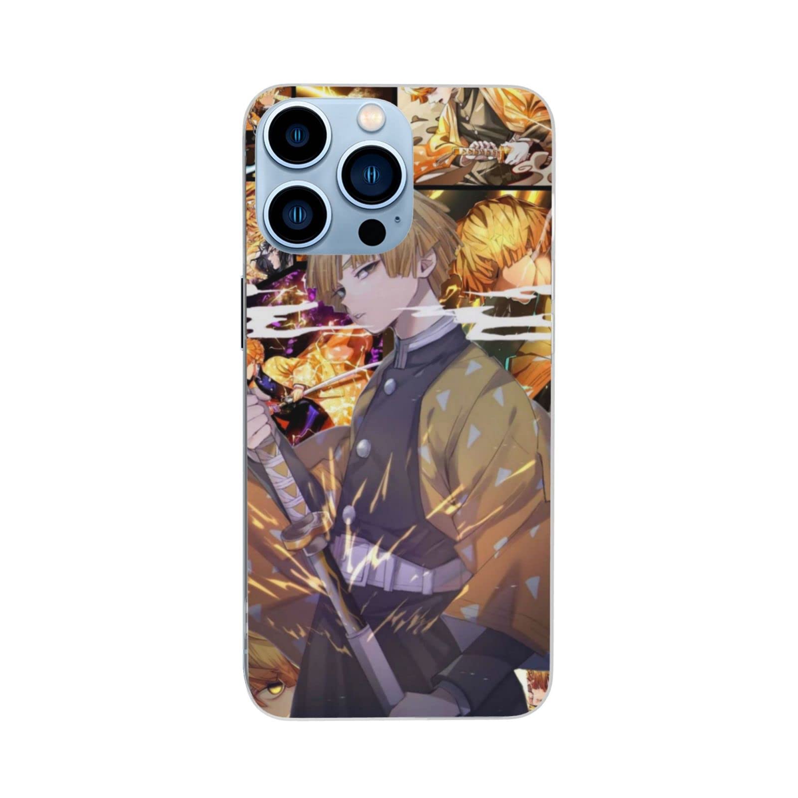 Demon Slayer Agatsuma 2 Phone Case for Samsung Galaxy S20 - Shockproof Protective Cover with Anime Design | Perfect for Daily Use, Travel & Cosplay Fans