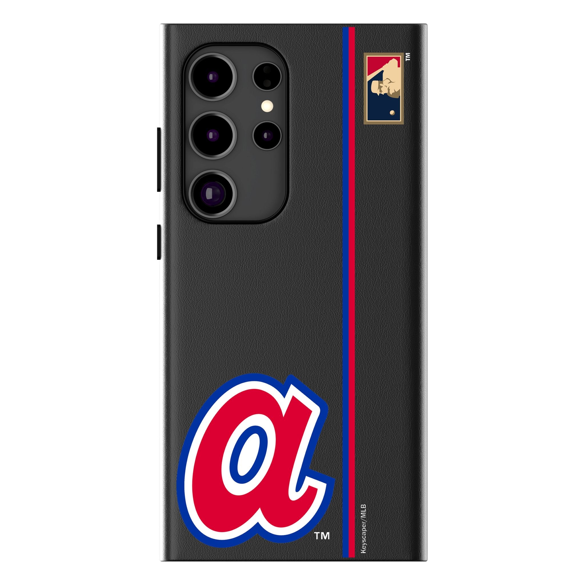 Atlanta Braves 1972-1980 Cooperstown Collection Sidebar MagSafe Compatible Phone Case for Samsung Galaxy - Perfect for Baseball Fans & Game Day Outfits