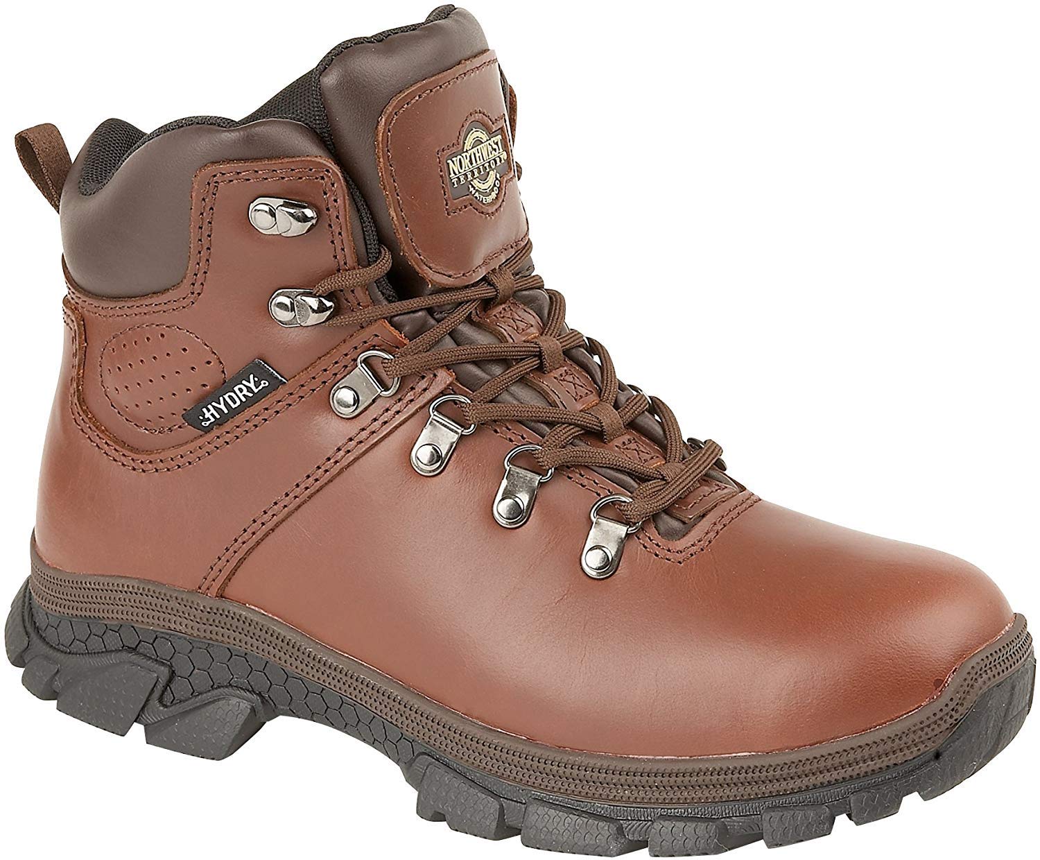 Premium Men's Waterproof Leather Hiking Boots - Durable Trekking & Outdoor Shoes for Walking, Trekking & Mountain Adventures - Size 6-12 - Ideal for Camping, Hiking & Winter Weather Protection
