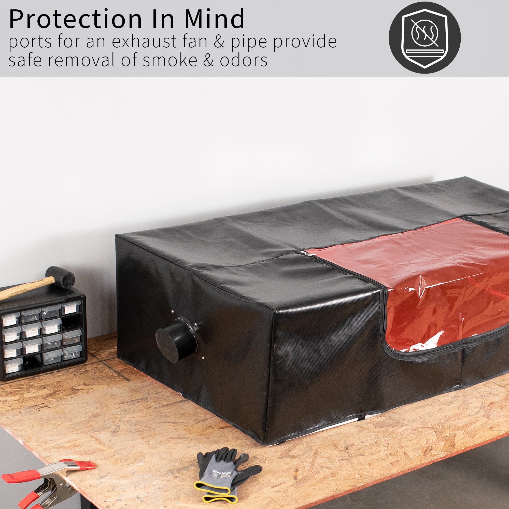 Large Laser Engraver Cover Protector - Durable Dust & Debris Shield for CNC Machines - Perfect for Workshop Safety & Equipment Protection