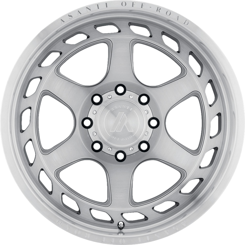 Asanti 20x12 AB816 Anvil Brushed Titanium 44mm Wheels - Premium Alloy Rims for Trucks & SUVs - Off-Road & Street Performance Upgrade