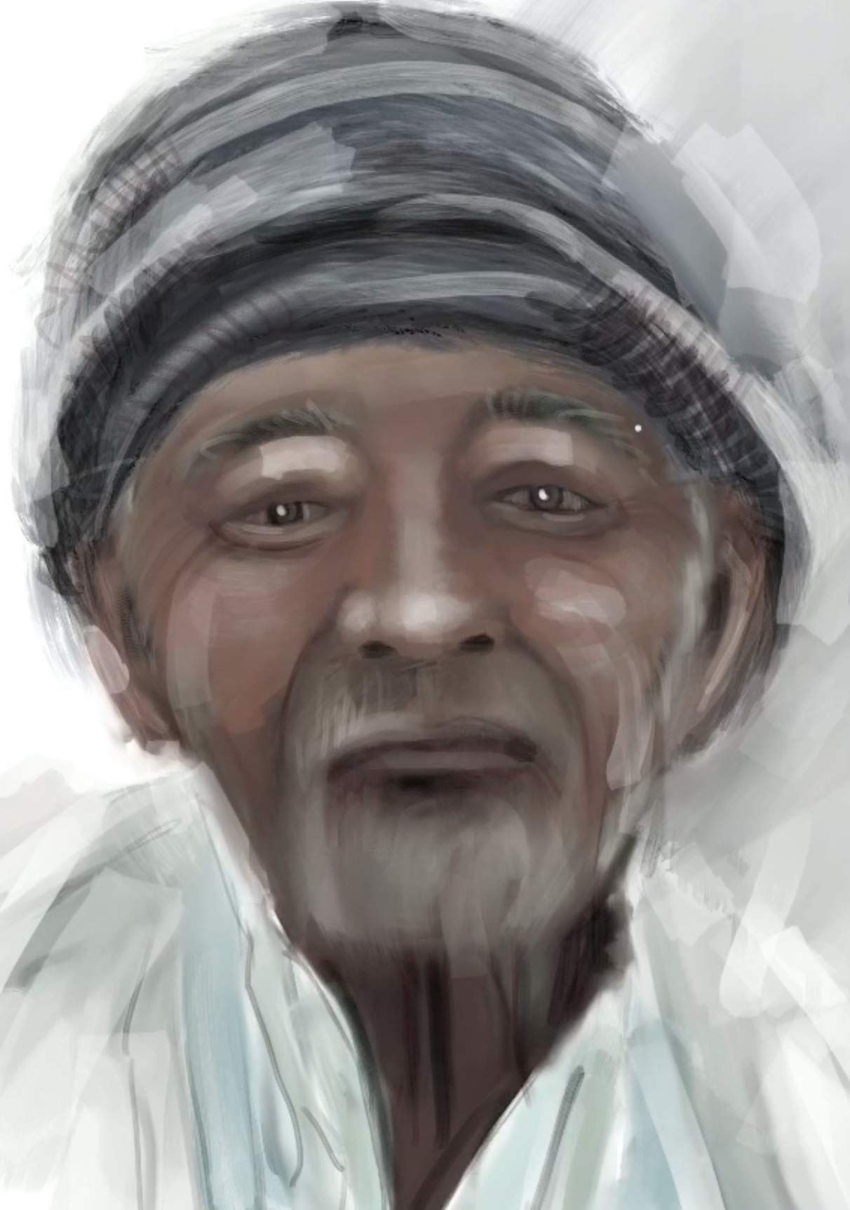 Old Villager Man