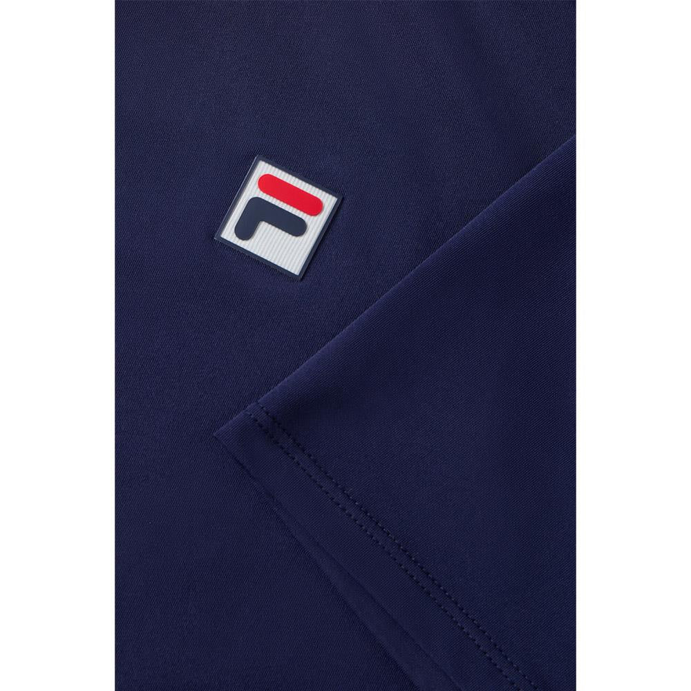 Fila Men's Casa Heritage Iconic Settanta Polo Shirt - Classic Navy Blue Cotton Blend Golf & Casual Wear for Men | Perfect for Golfing, Office & Weekend Outings