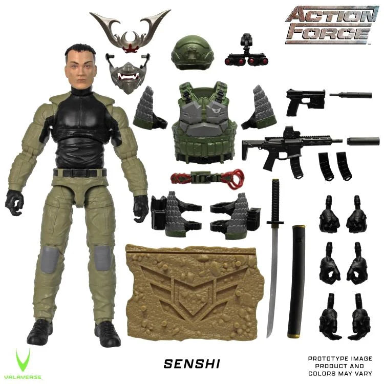 Senshi Action Force Series 5 1/12 Scale Collectible Military Action Figure - Perfect for Display, Photography & Anime Fans Collection