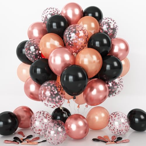 Rose Gold Black
