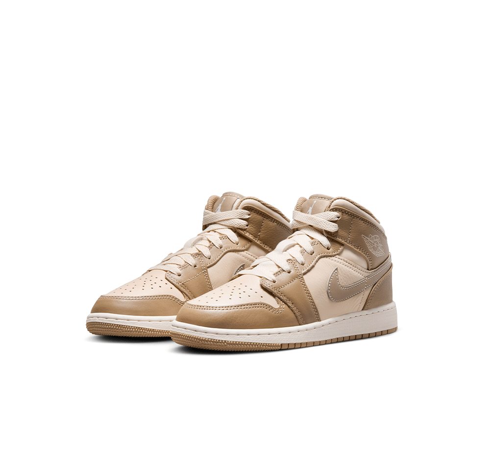 Air Jordan 1 Mid GS Basketball Shoes for Kids - Retro Style Sneakers for School, Sports & Casual Wear