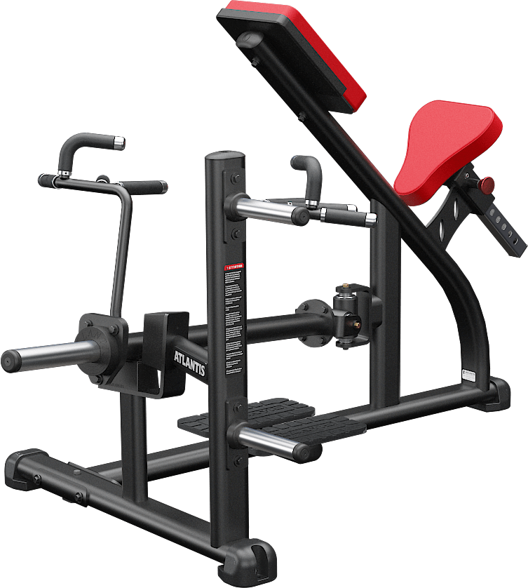 ATLANTIS Incline T Bar Row - Adjustable Strength Training Equipment for Home Gym - Perfect for Back Workouts & Muscle Building
