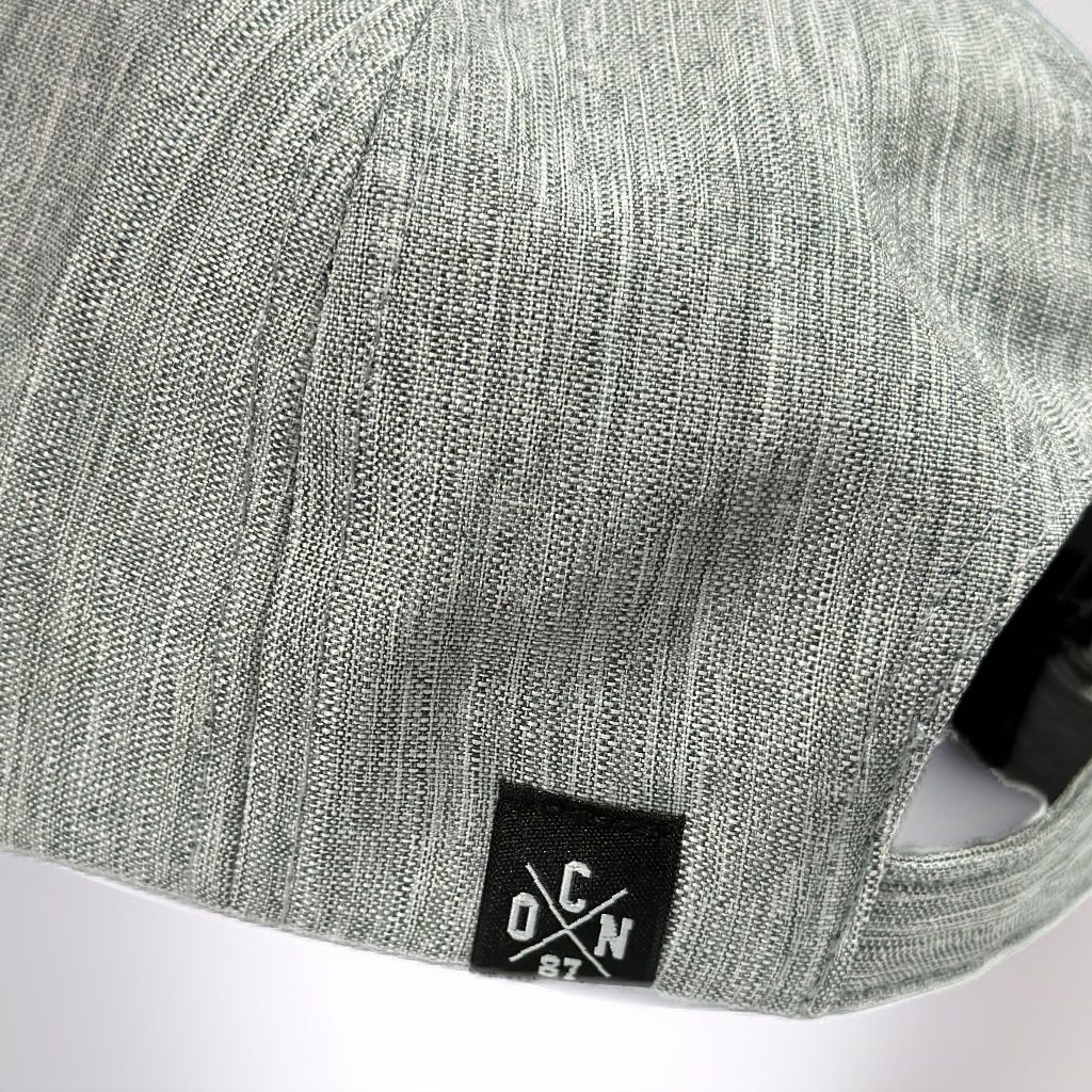 OCN H Waves Melange Baseball Cap - Stylish Adjustable Dad Hat for Men & Women - Perfect for Outdoor Sports, Casual Wear & Sun Protection