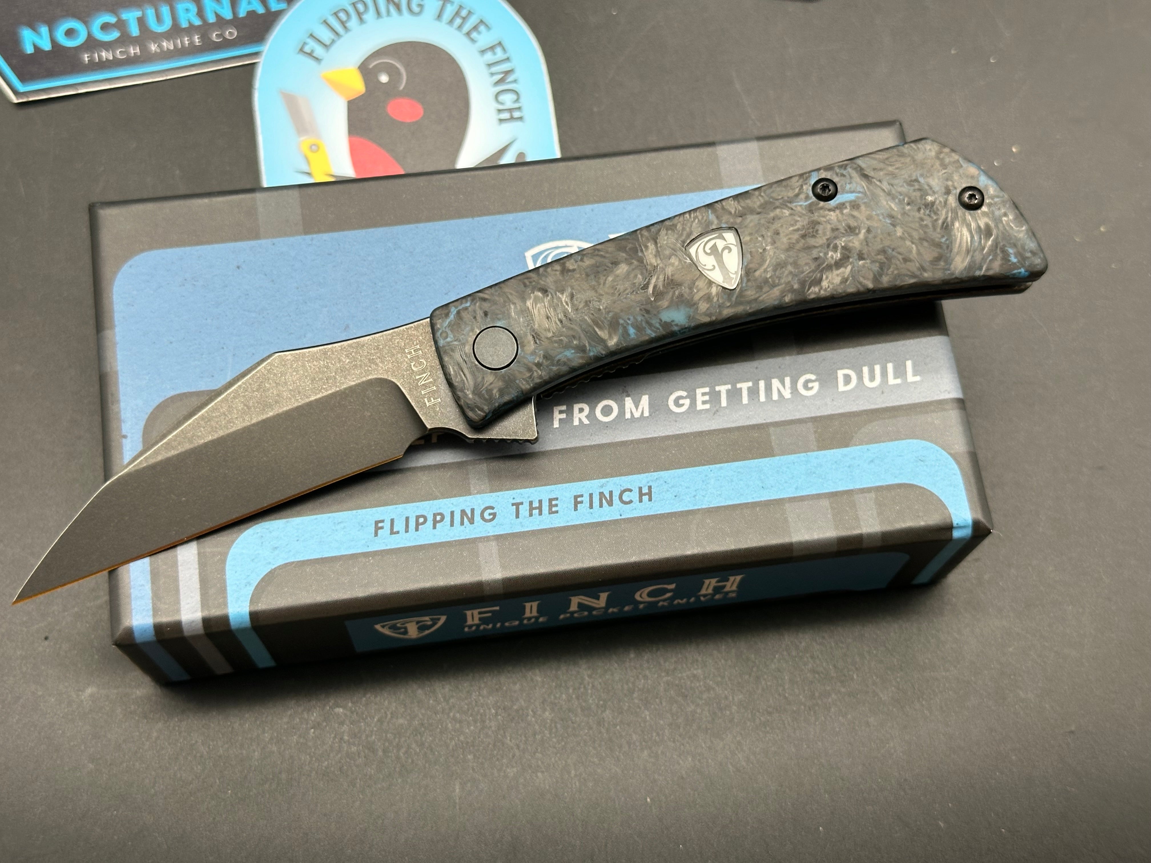 Finch Nocturnal Folding Knife - 2.9
