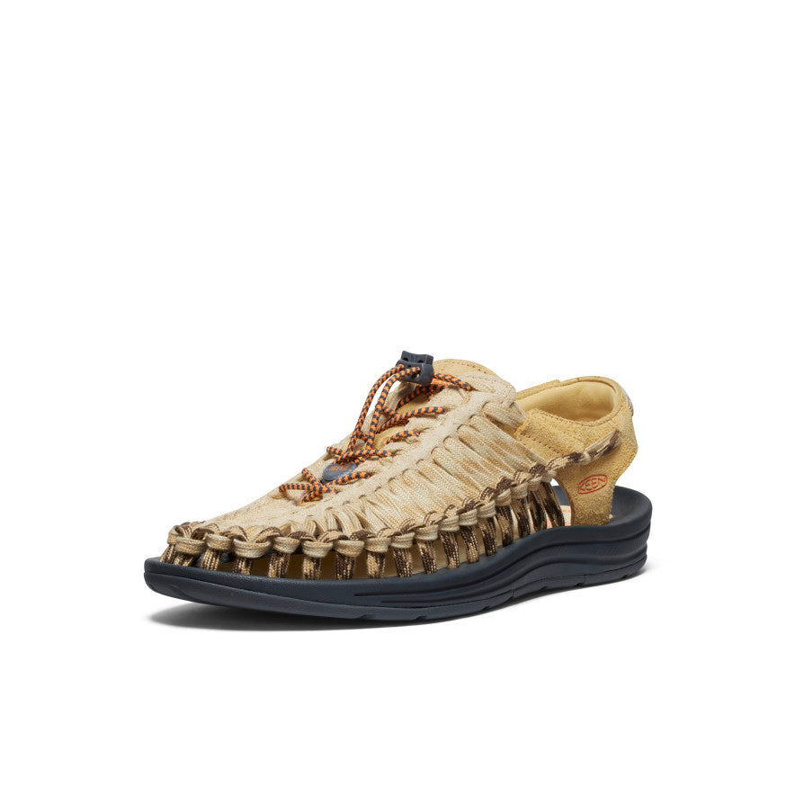 UNEEK Flat Cord Sneakers for Men - New Wheat/Reed Yellow | Comfortable & Stylish Slip-On Shoes for Casual Wear, Walking & Outdoor Activities