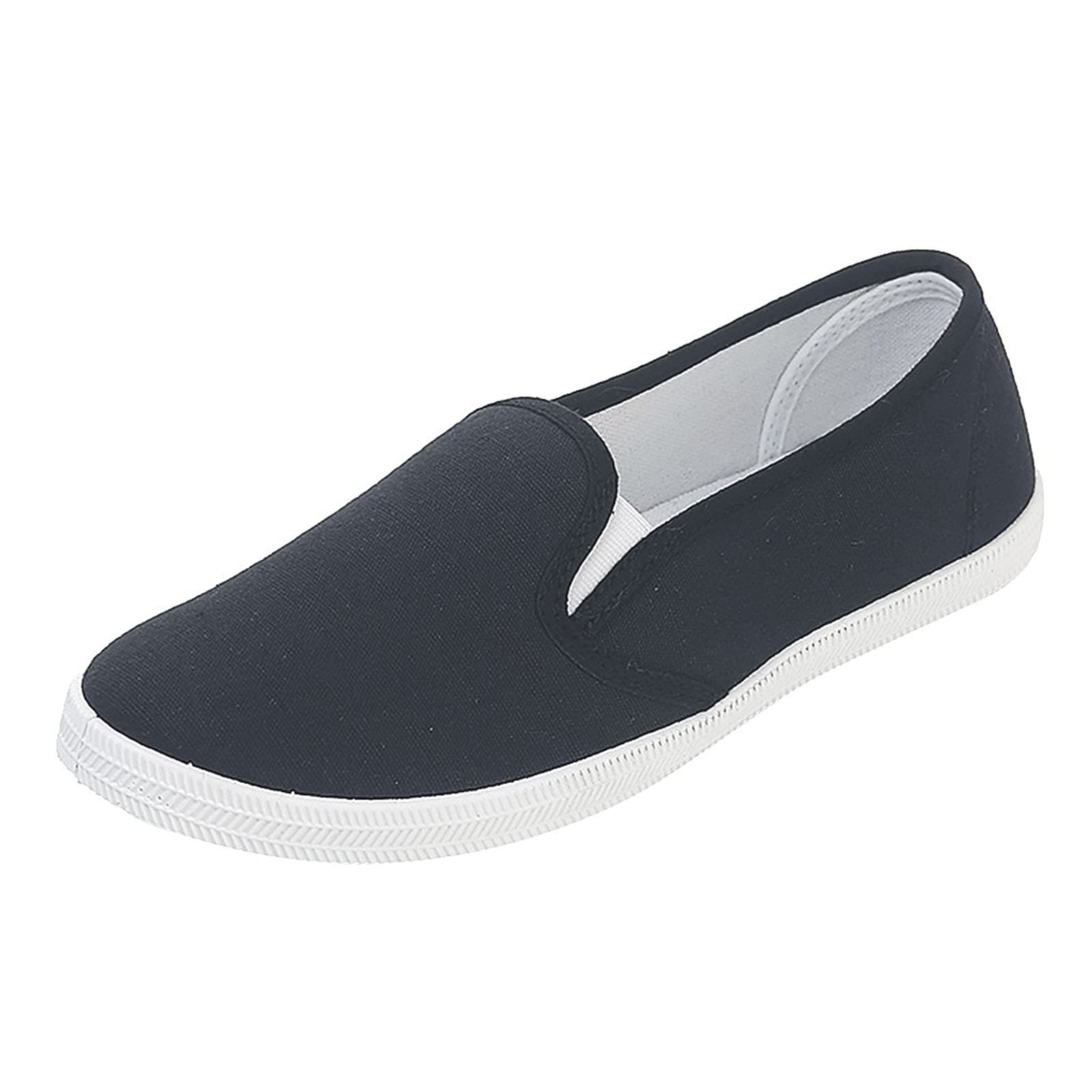 Women's Casual Sneakers - Fashionable & Comfortable Canvas Flat Loafers for Everyday Wear | Perfect for Walking, Work & Weekend Outfits
