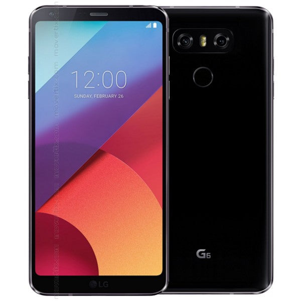 LG G6 32GB Smartphone - Verizon Unlocked (Black) | CDMA GSM Compatible | Premium Android Phone for Work, Travel & Entertainment
