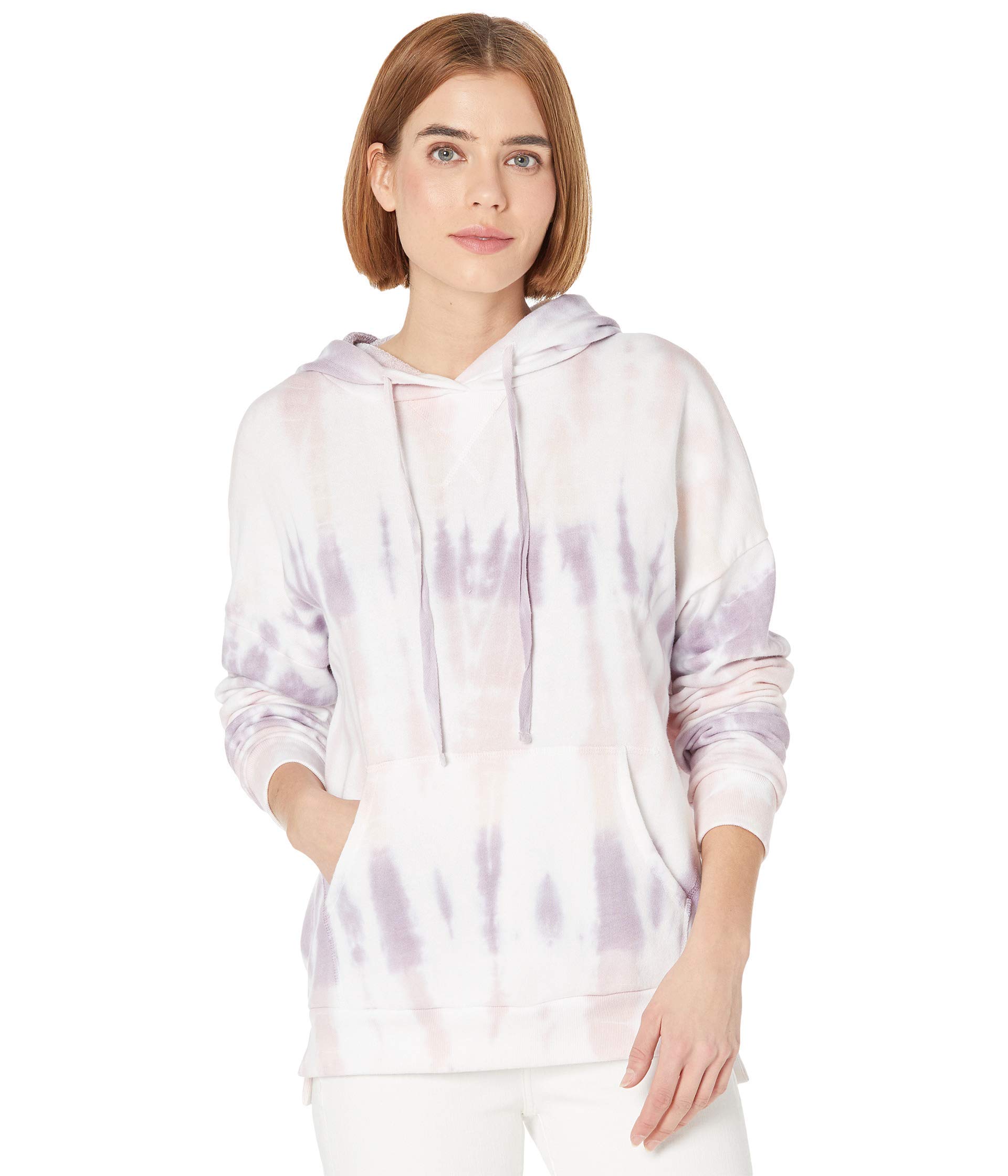 Michael Stars Zion High-Low Hoodie in Fiji Wash Hermosa French Terry - Stylish Oversized Pullover for Women | Casual Wear, Loungewear & Street Fashion
