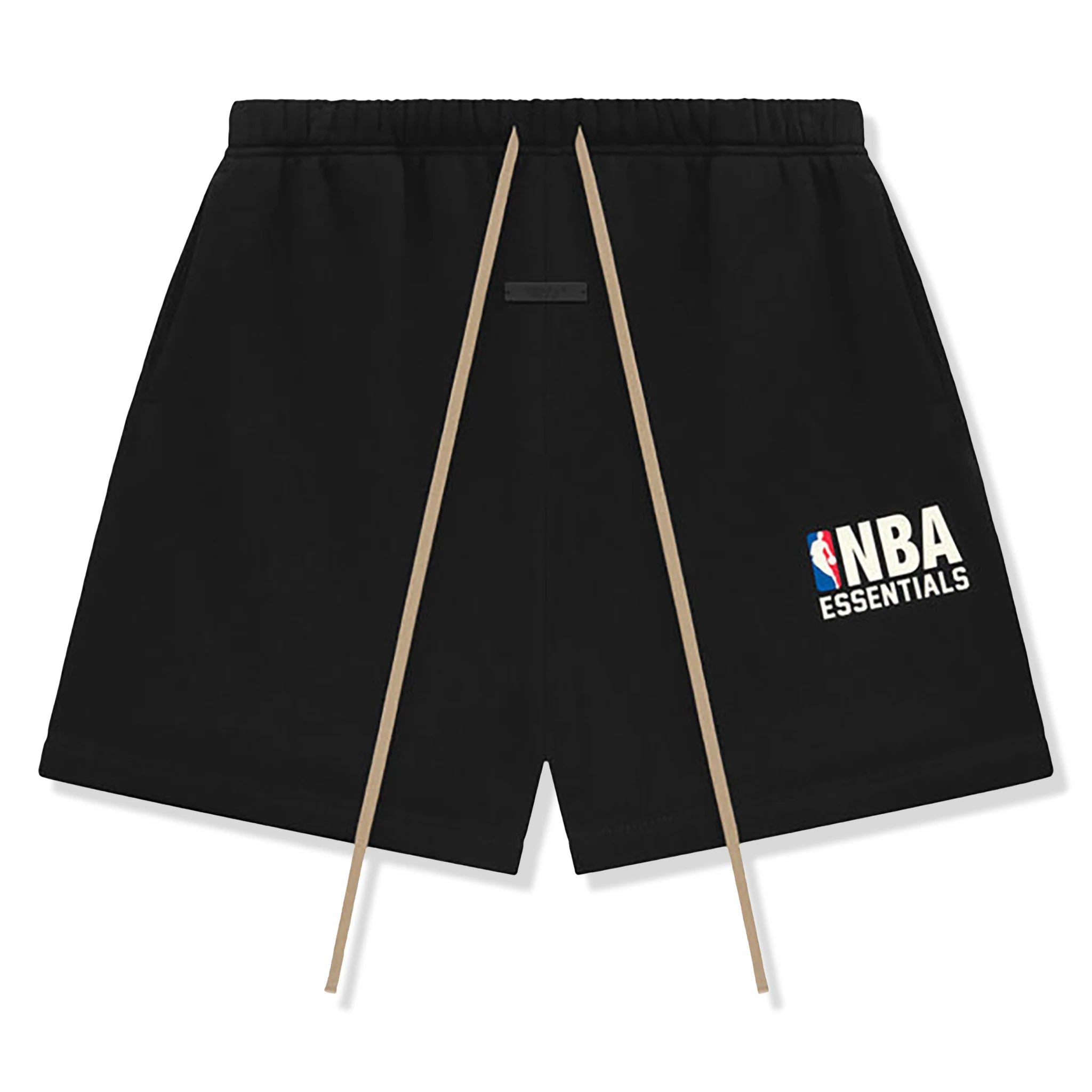 Fear of God Essentials x NBA Black Basketball Shorts for Men - Stylish & Comfortable Streetwear for Casual Wear, Gym, and Lounge