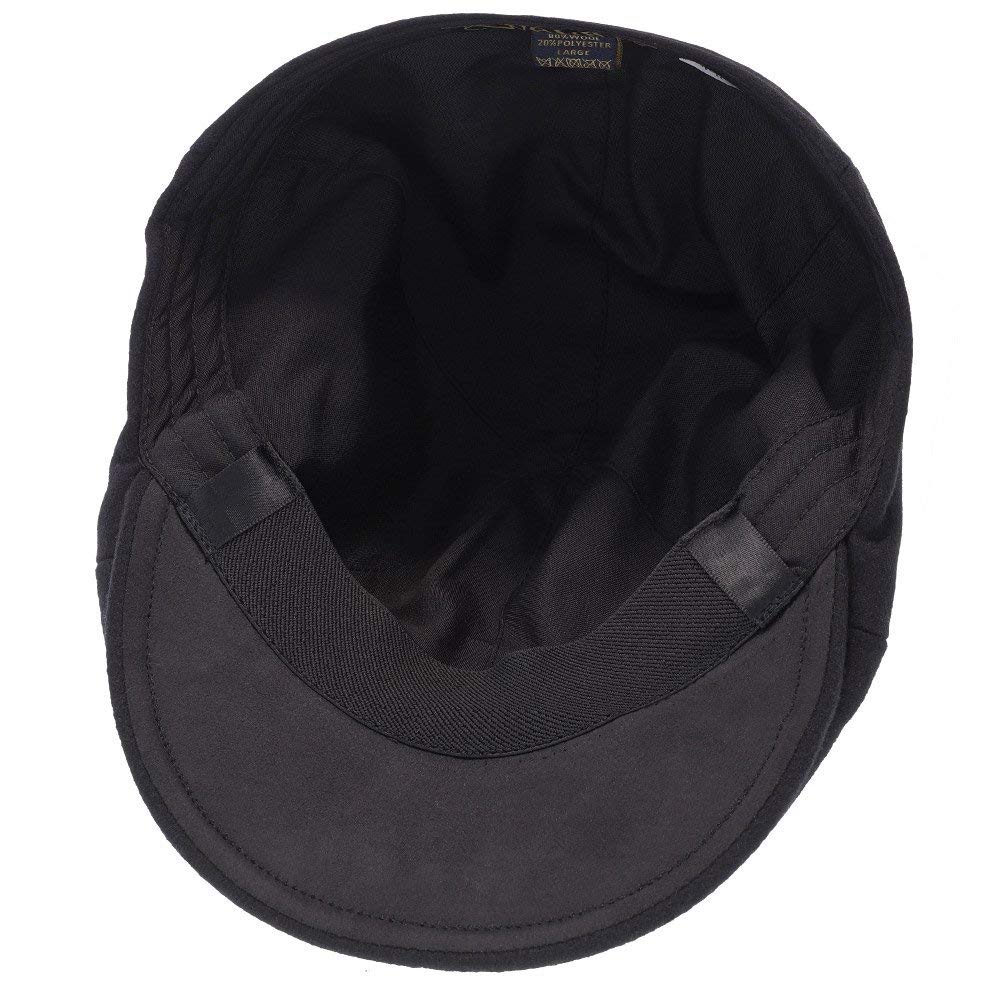 Luxury Wool Duckbill Cap - Classic 6-Panel Design for Outdoor Fashion