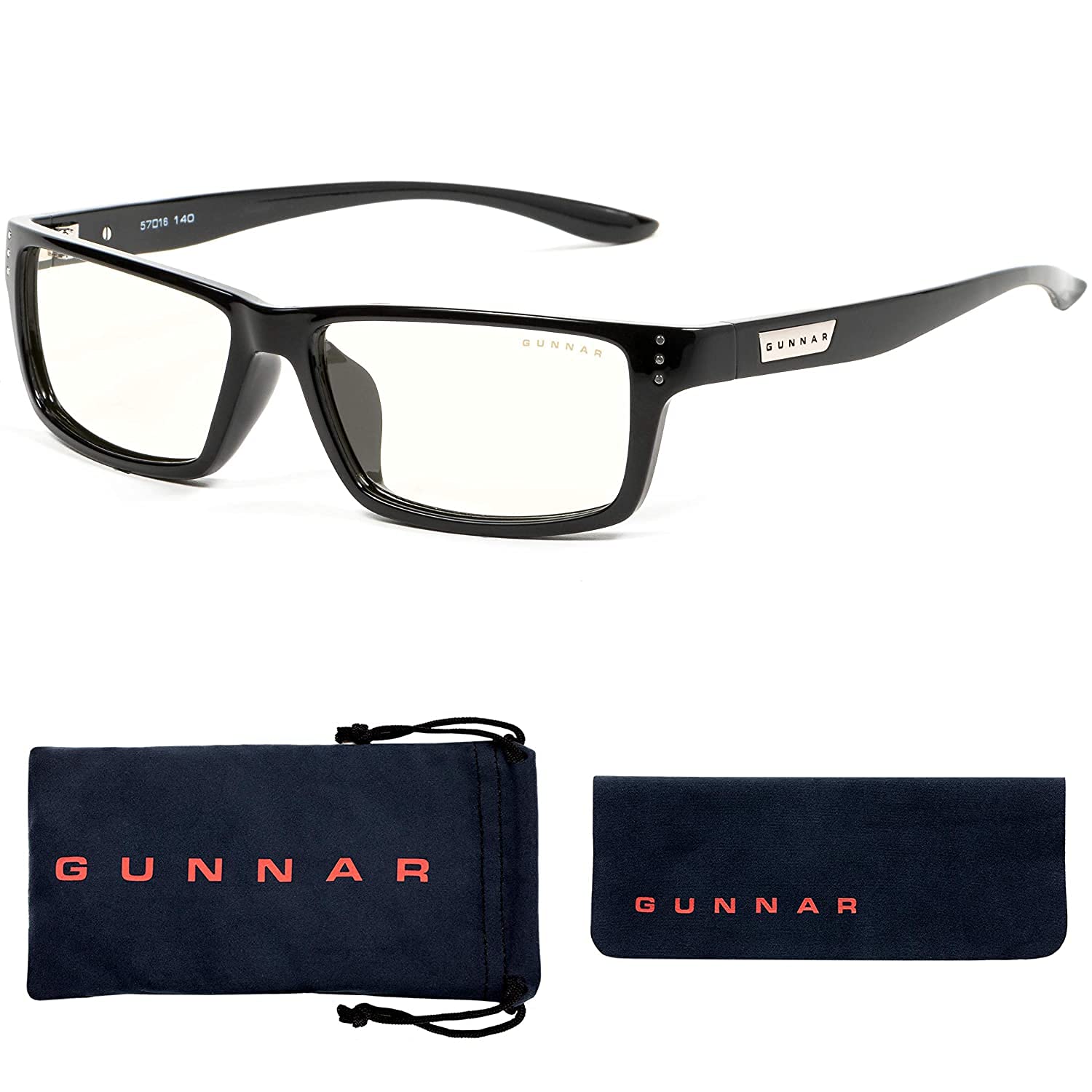 GUNNAR Premium Gaming & Computer Glasses - Blue Light Blocking Glasses for Gamers & Digital Eye Strain Relief - Perfect for Gaming, Office Work & Screen Time Protection