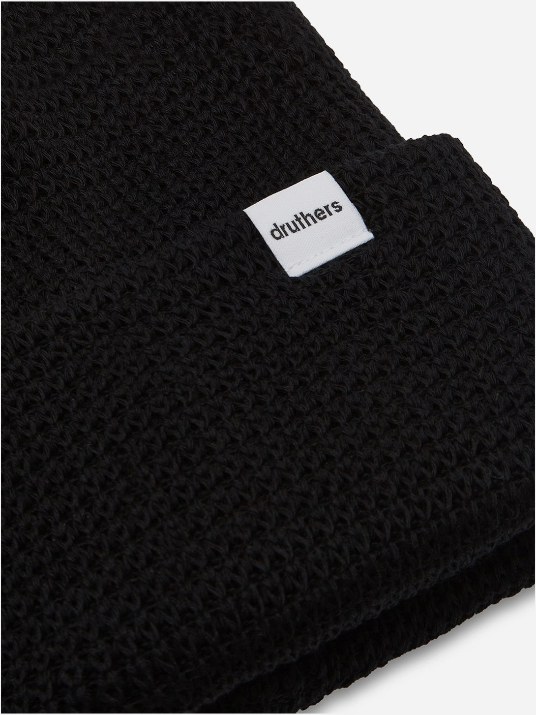 Organic Cotton Waffle Knit Beanie for Men & Women - Soft Winter Hat for Cold Weather - Cozy Unisex Knitted Cap for Outdoor Activities, Skiing & Hiking