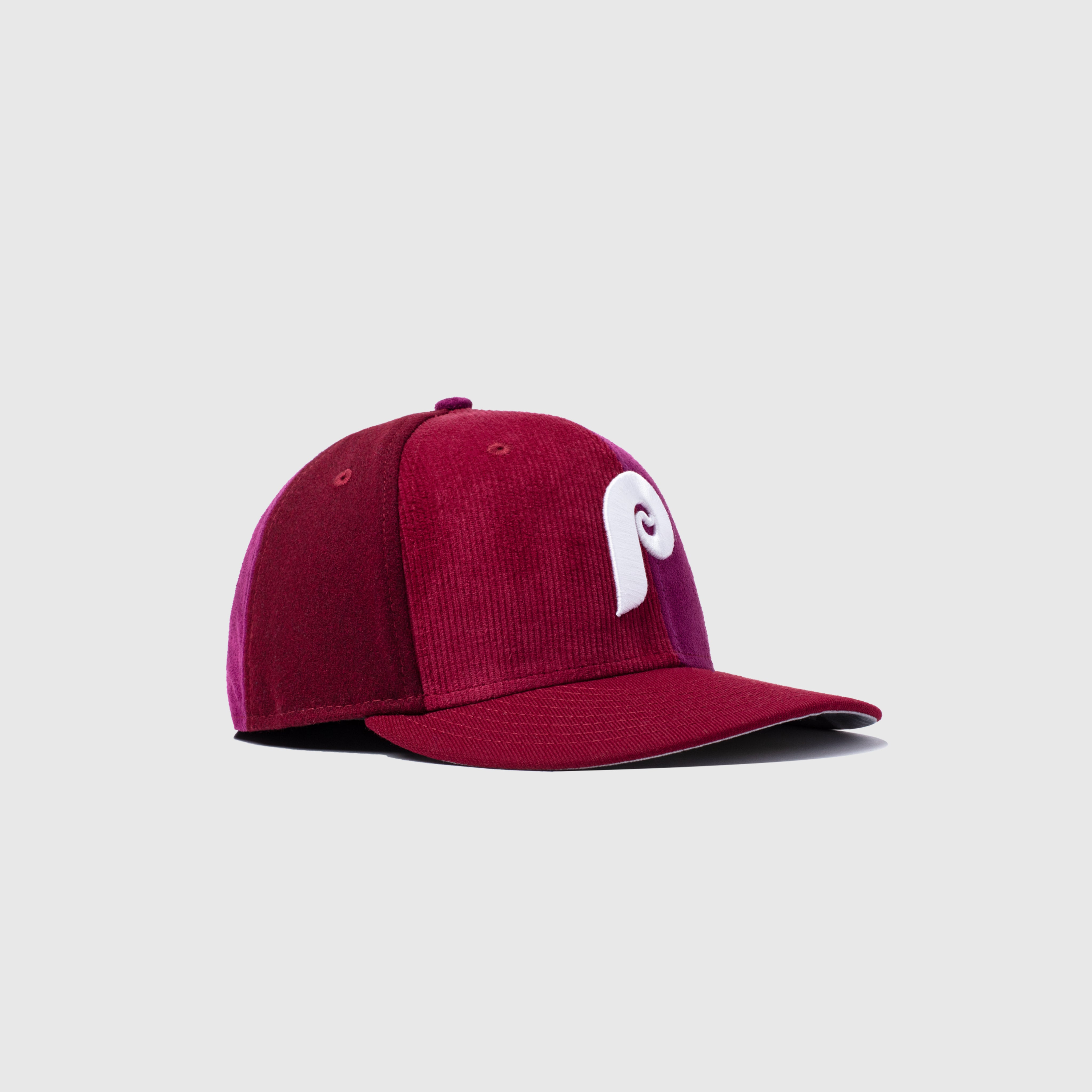 New Era Philadelphia Phillies 59FIFTY Fitted Patchwork Baseball Cap - Official MLB Licensed Hat for Men & Women - Perfect for Games, Sports Events & Streetwear Fashion