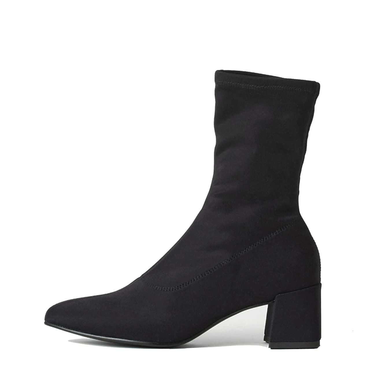Vagabond Alva Sock Women's Black Boots - Stylish & Comfortable Ankle Boots for Everyday Wear | Perfect for Work, Casual Outings & Fall/Winter Fashion