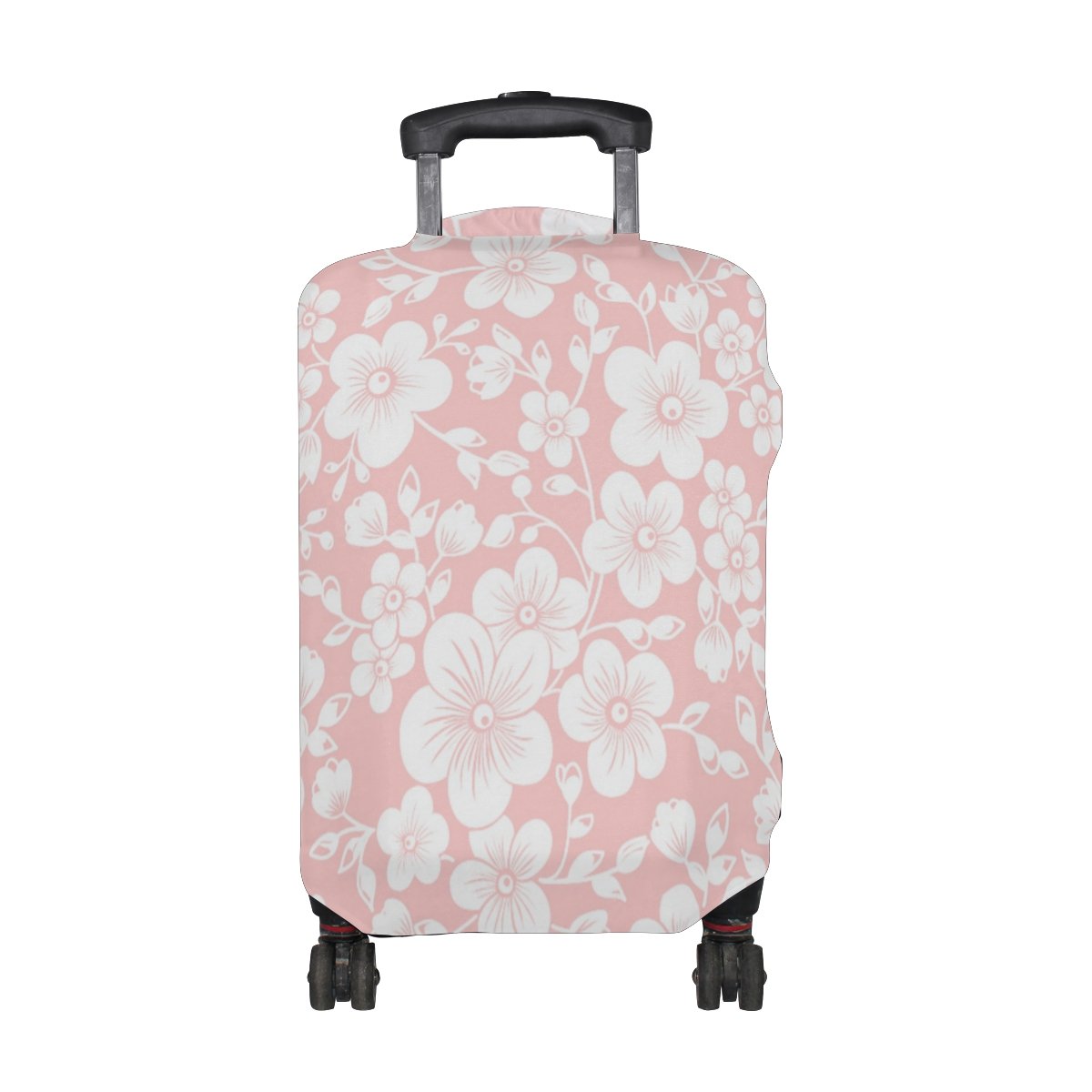 Floral Luggage Cover Protector for Suitcases - Stylish & Durable Travel Accessory for Kids, Men & Women | Perfect for Airports, Vacations & Business Trips