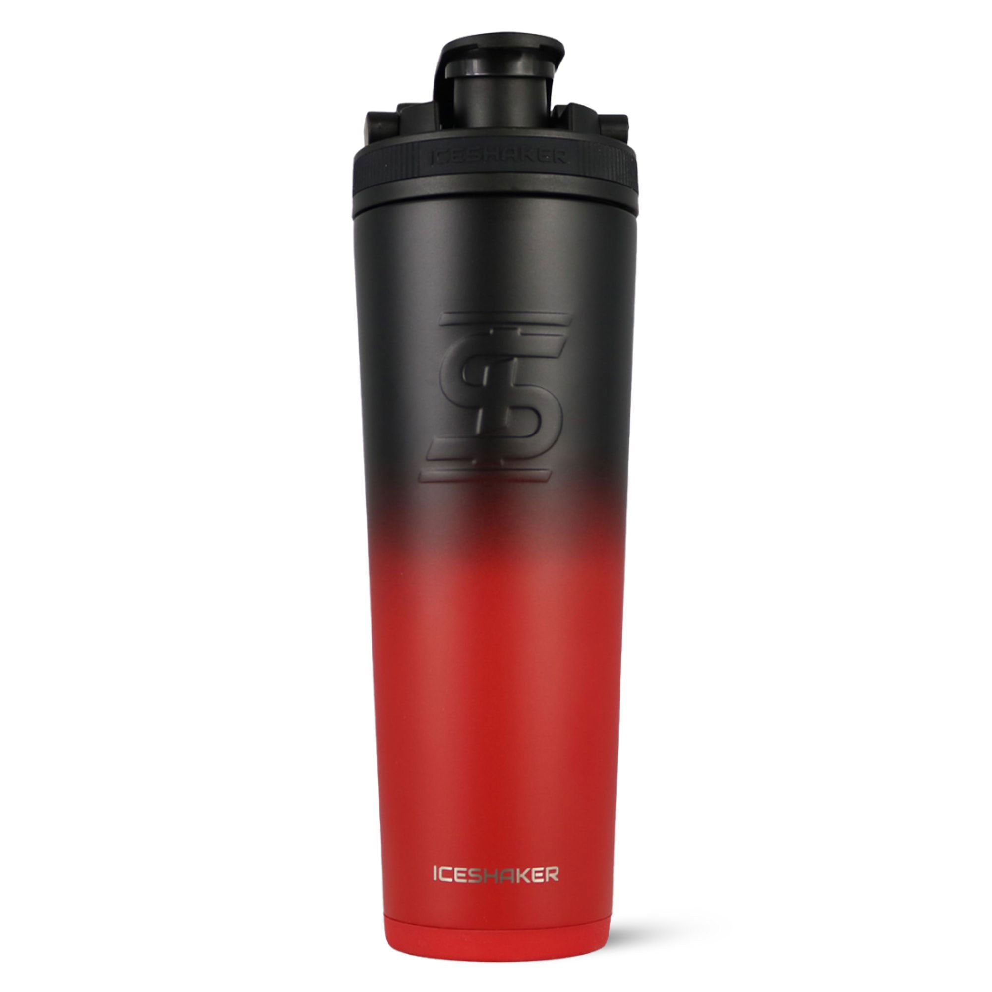 Premium Stainless Steel Ice Shaker Bottle - Leakproof Protein Shaker for Gym, Workouts & Travel - BPA-Free Fitness Water Bottle with Mixing Ball - Ideal for Protein Powder, Pre-Workout & Smoothies