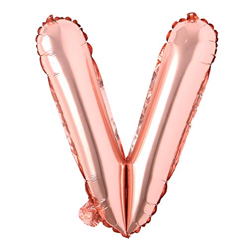 16 Inch Rose Gold V