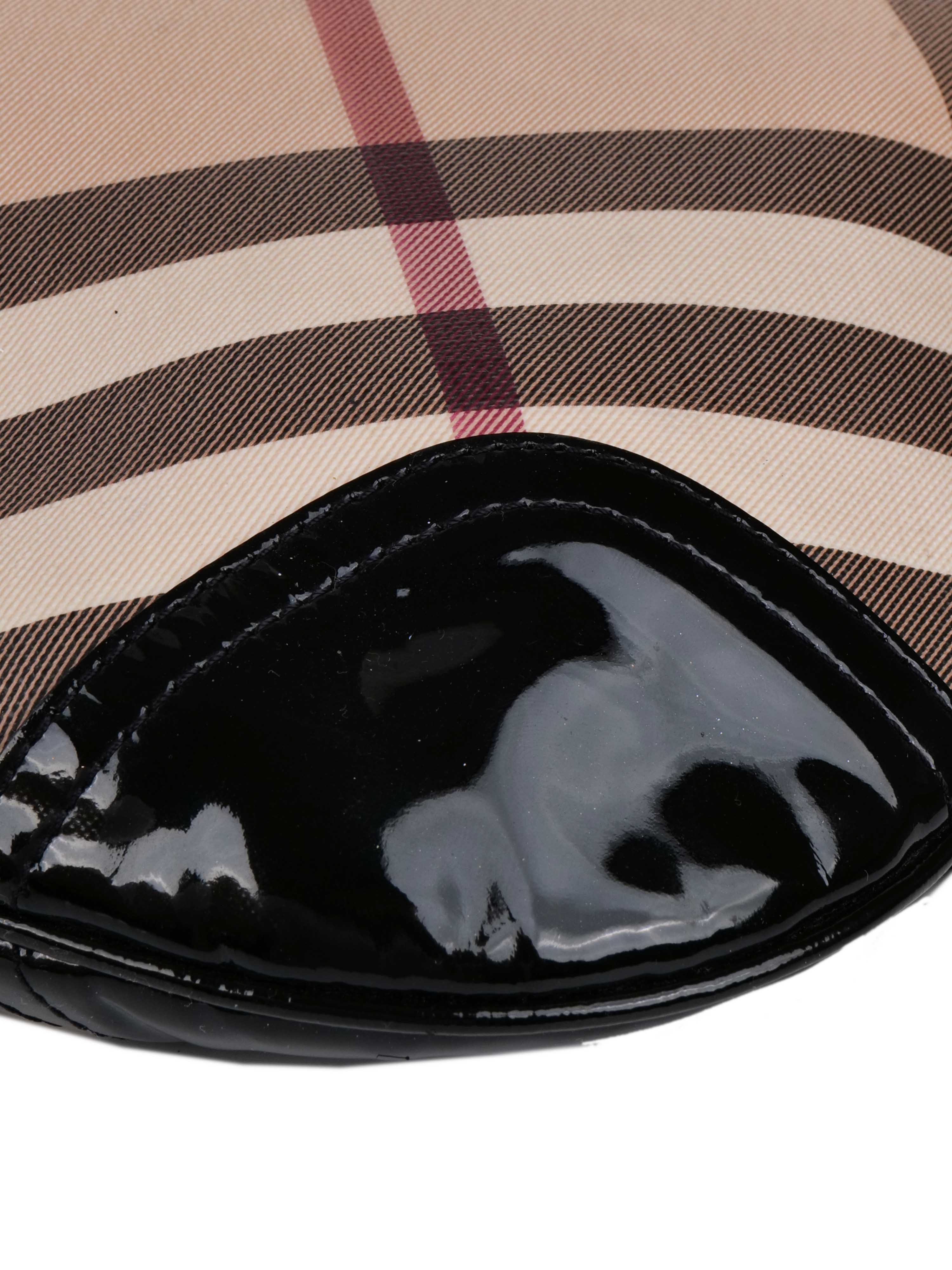 Burberry Haymarket Check Shoulder Tote Bag - Luxury Designer Handbag for Women | Perfect for Work, Travel & Everyday Use
