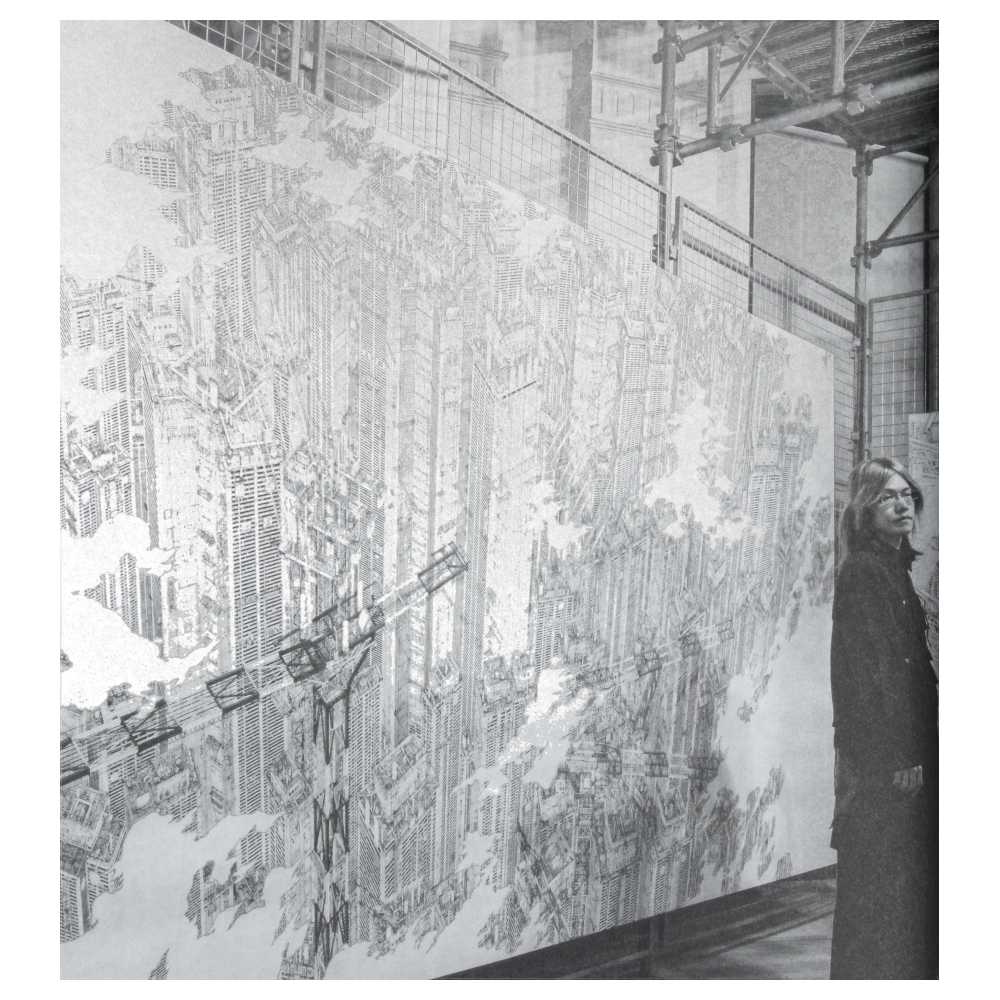 Daisuke Tajima Beyond the Lines - Abstract Japanese Art Print for Modern Home & Office Decor | Perfect for Living Rooms, Bedrooms & Creative Workspaces