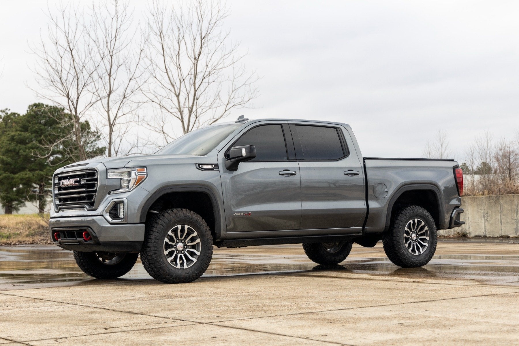 1.75 Inch Leveling Kit with Forged Red Upper Control Arms (UCA) for GMC Sierra 1500 (2019-2025 & Classic) - AT4 Compatible | Heavy-Duty Suspension Lift | Off-Road & Towing Upgrade