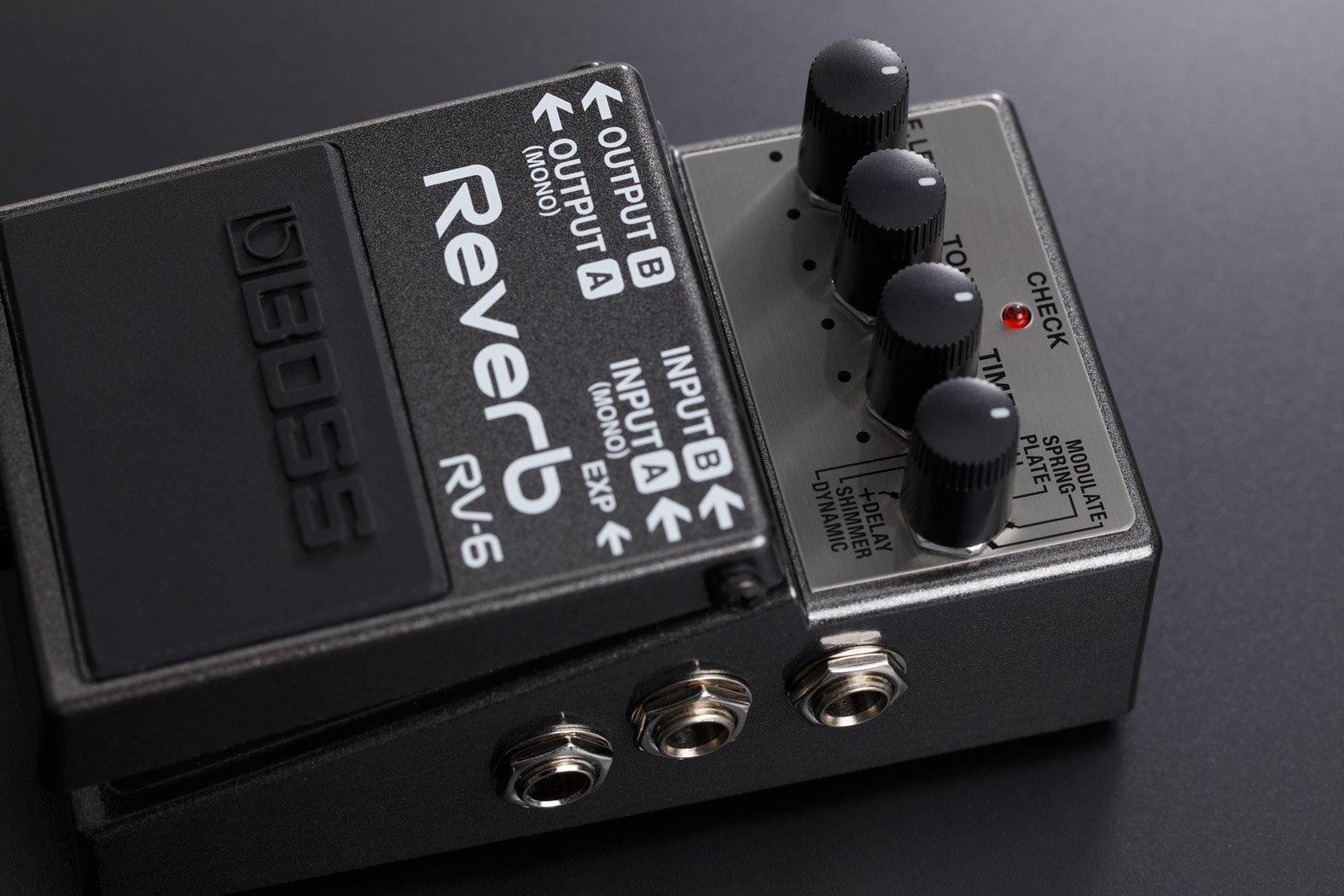 Boss RV-6 Digital Reverb Guitar Effects Pedal - Compact & Versatile for Studio & Live Performances