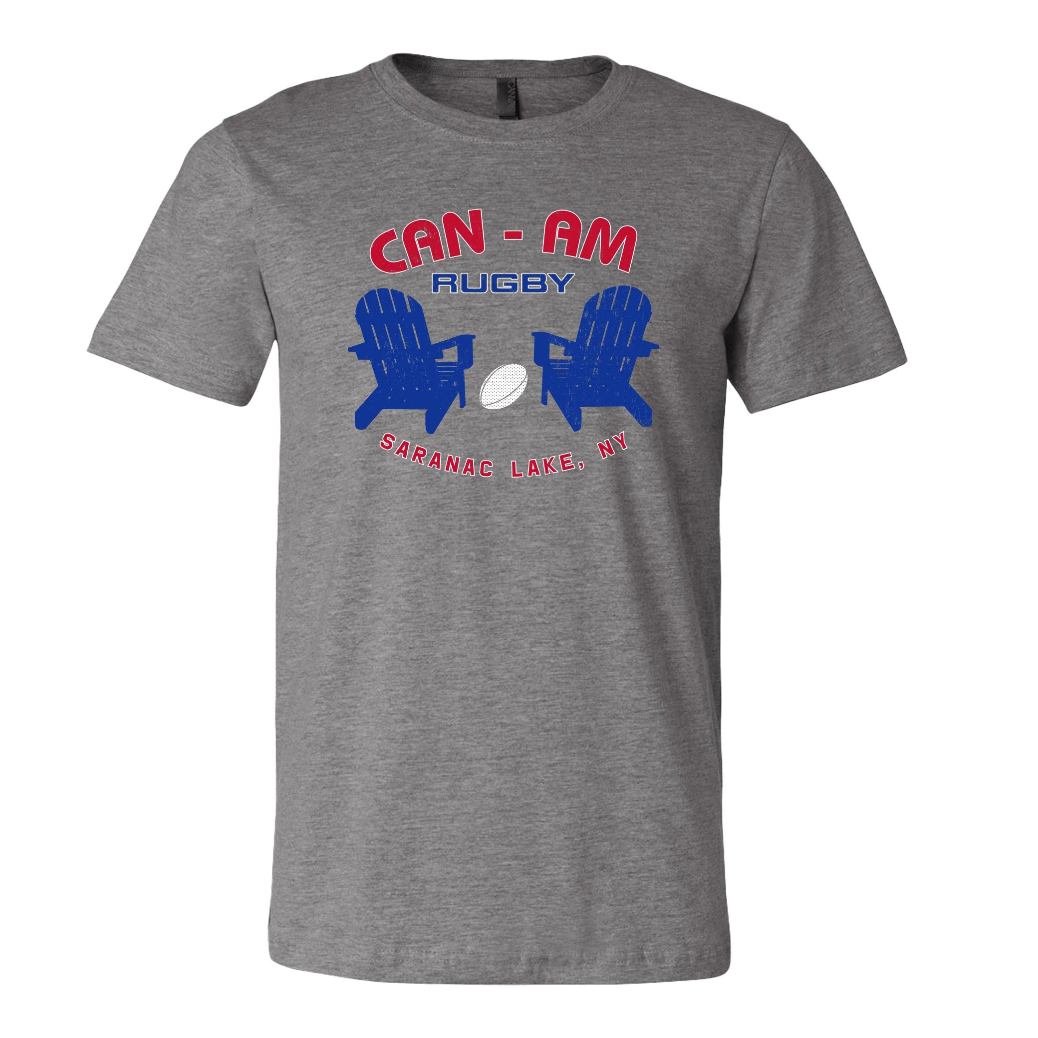 Can Am Adirondack Chairs T-Shirt - Comfortable Cotton Tee for Outdoor Enthusiasts - Perfect for Camping, Backyard Relaxation & Summer Adventures