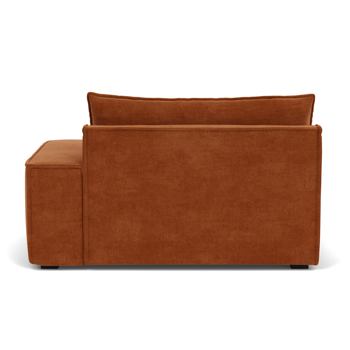 Daphne Fabric 1-Seater Right Arm Modular Sofa - Compact Modern Living Room Furniture for Small Spaces & Apartments